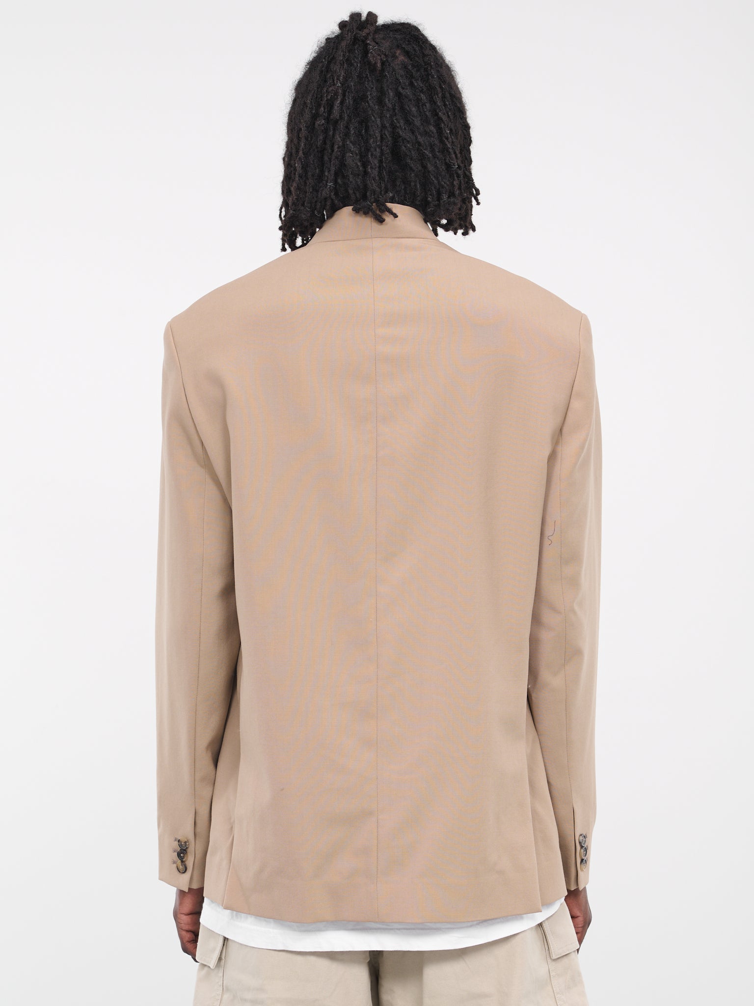 Kimono Suit Jacket (FD65VE1309GE-DARK-BEIGE)