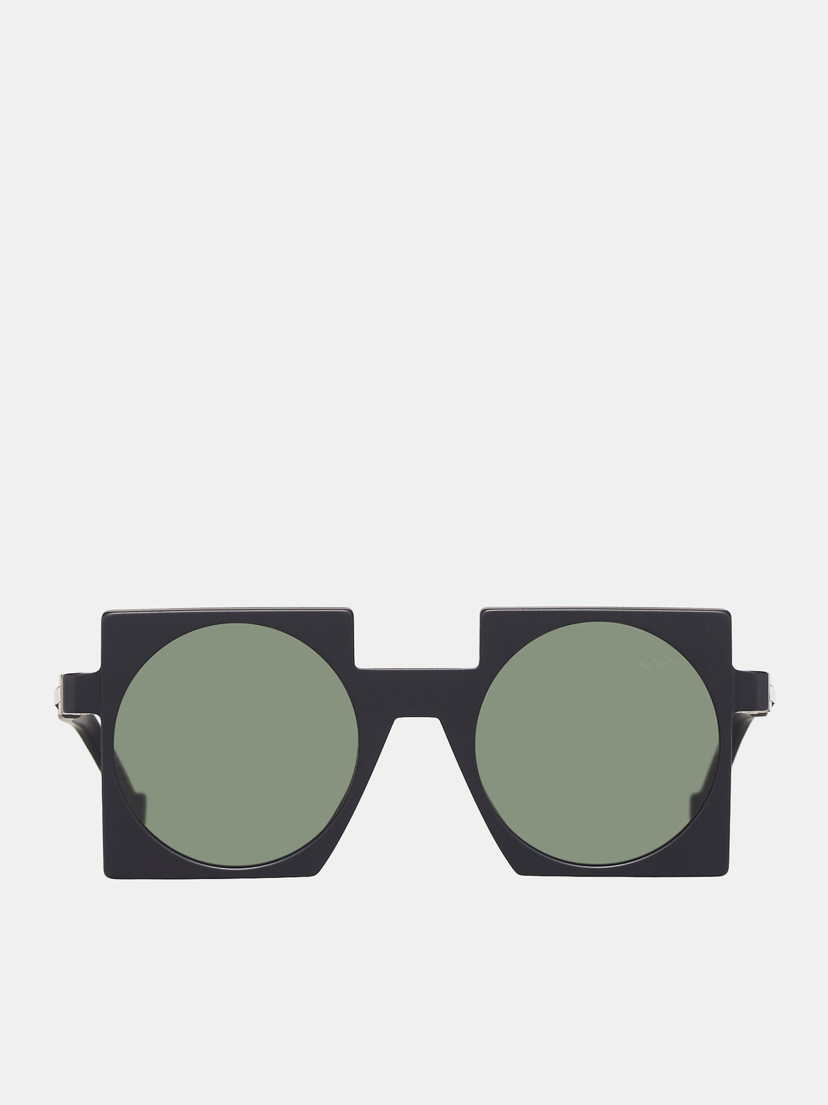 BL0039 Sunglasses (FE-BL0039-BLACK-MATTE-GREEN)
