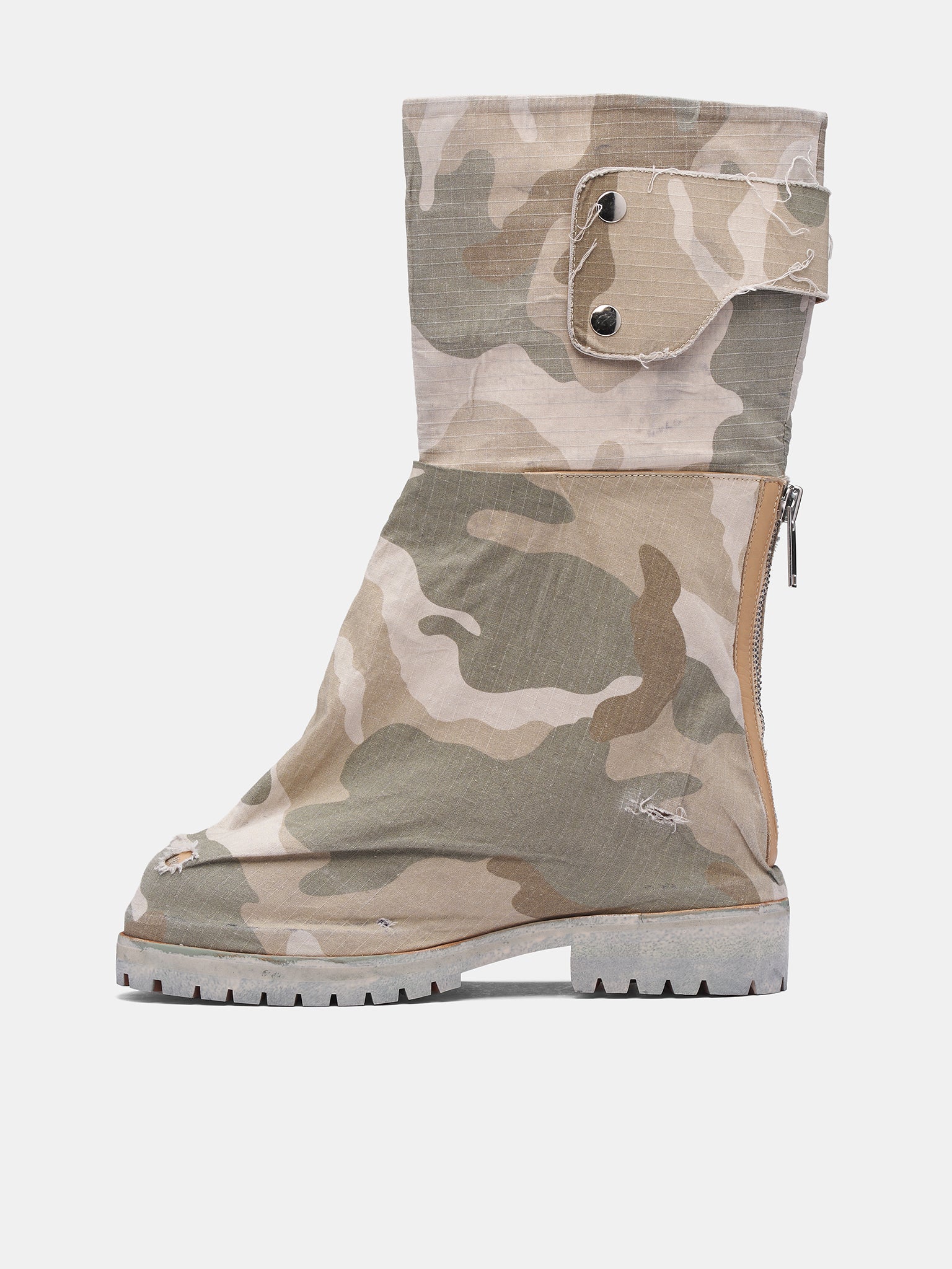 Dragon Rider Ripstop Camo Boots (FF5SMQ59BP-TF076-SAGE-CAMO-STO)