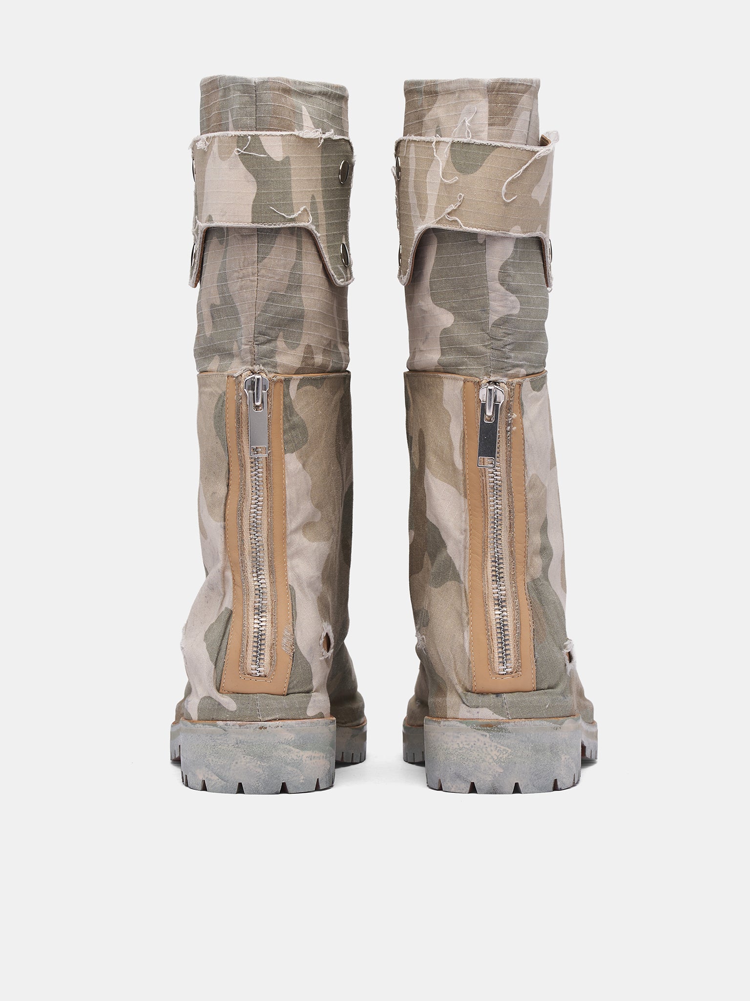 Dragon Rider Ripstop Camo Boots (FF5SMQ59BP-TF076-SAGE-CAMO-STO)
