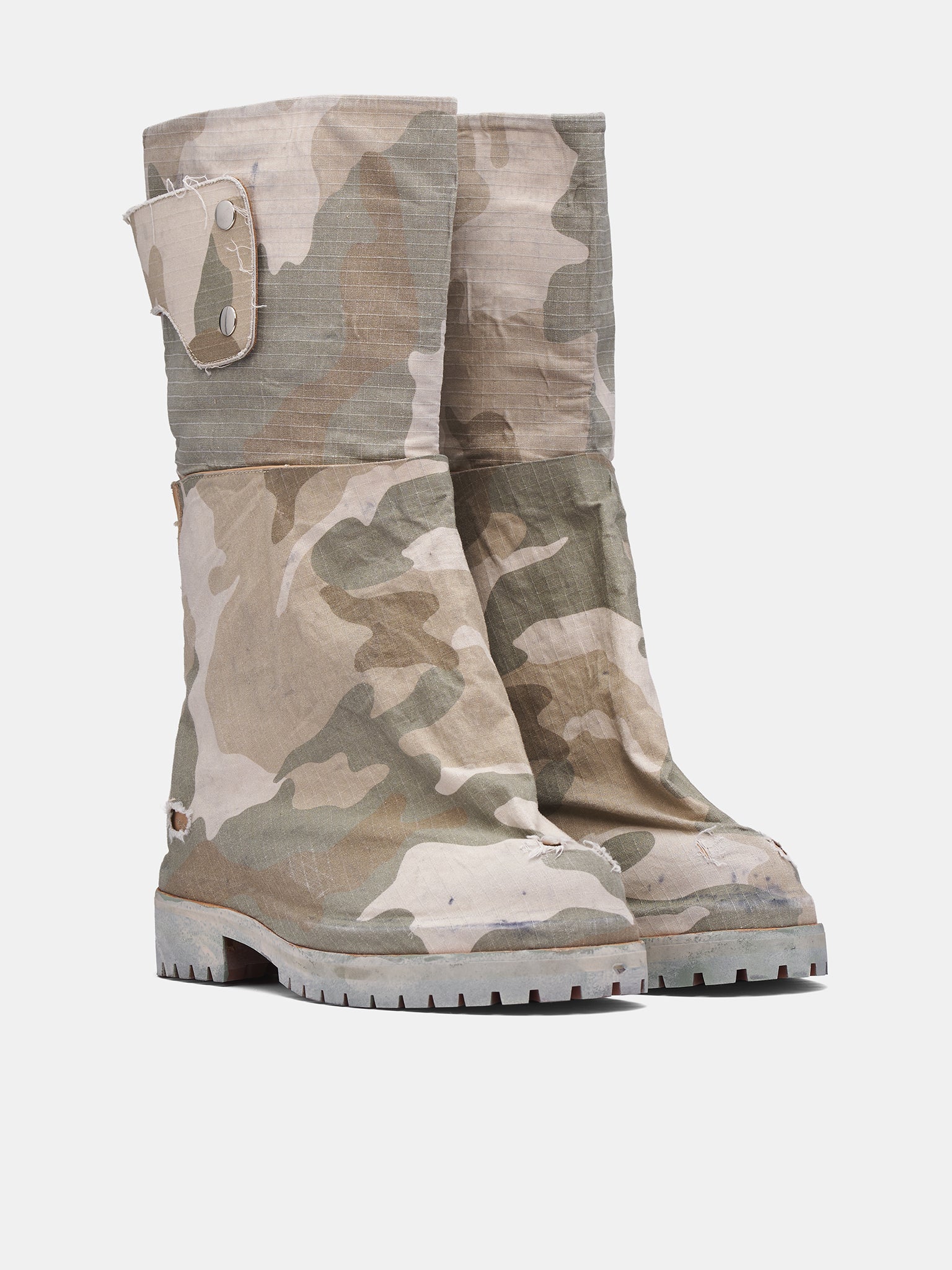 Dragon Rider Ripstop Camo Boots (FF5SMQ59BP-TF076-SAGE-CAMO-STO)