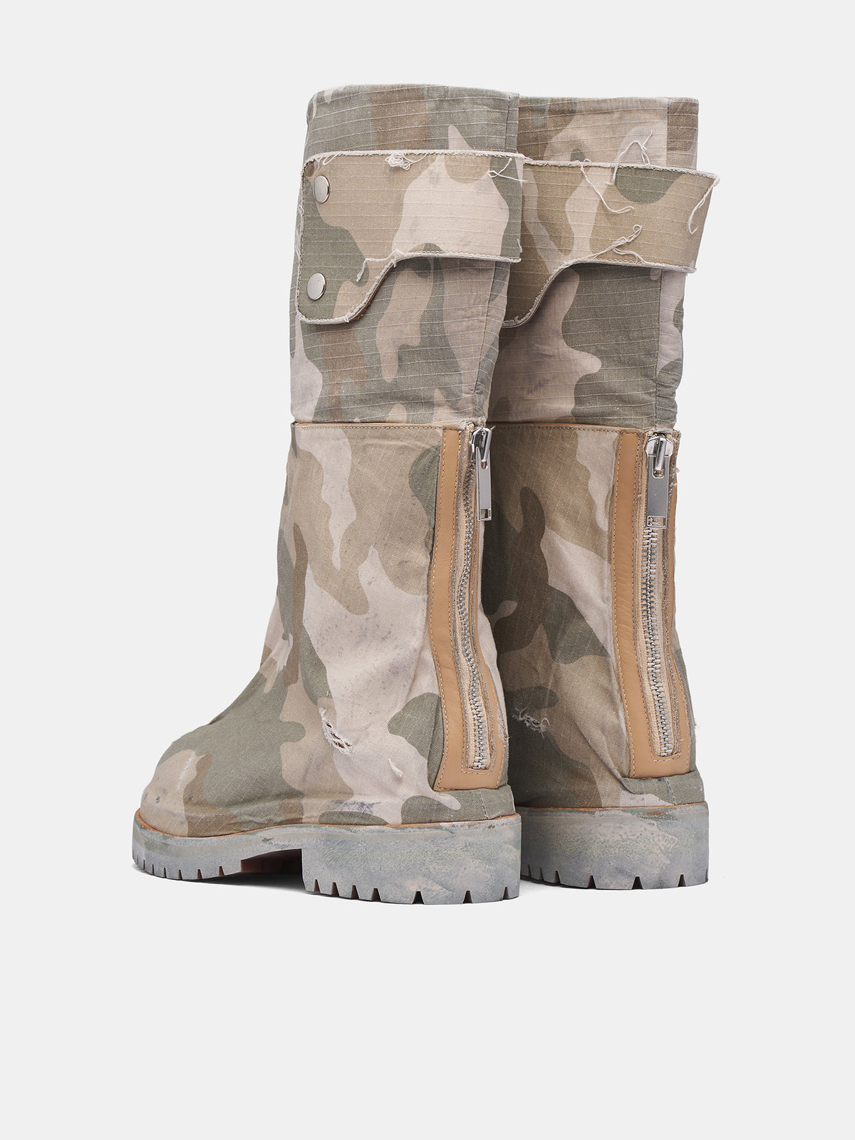 Dragon Rider Ripstop Camo Boots (FF5SMQ59BP-TF076-SAGE-CAMO-STO)