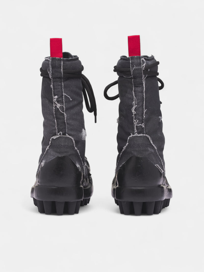 Black Camo Miner Ripstop Boots (FFF5MQ61AP-TF001-C99-BLACK)