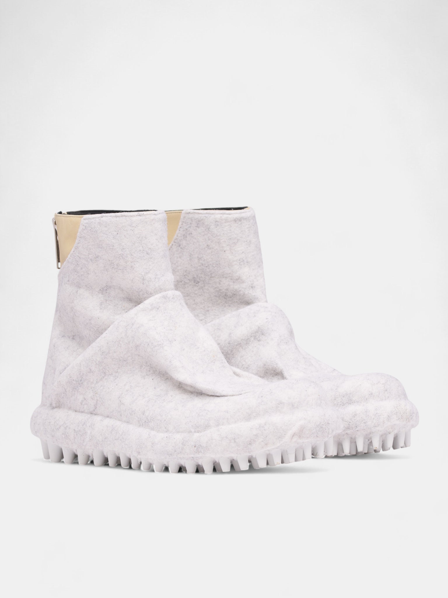 Off-White Miner Marathon Ankle Boots (FFF5MQ62AP-TE003-066-WHITE)