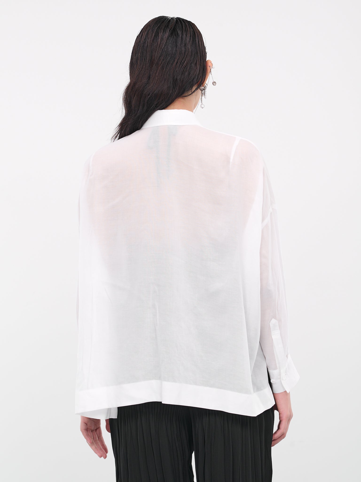 Lawn Jumbo Shirt (FJ-B64-201-1-WHITE)