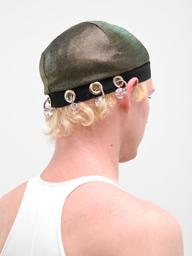 Gold Stretch Skull Cap Beanie (FLAW25WMBN-GOLD)