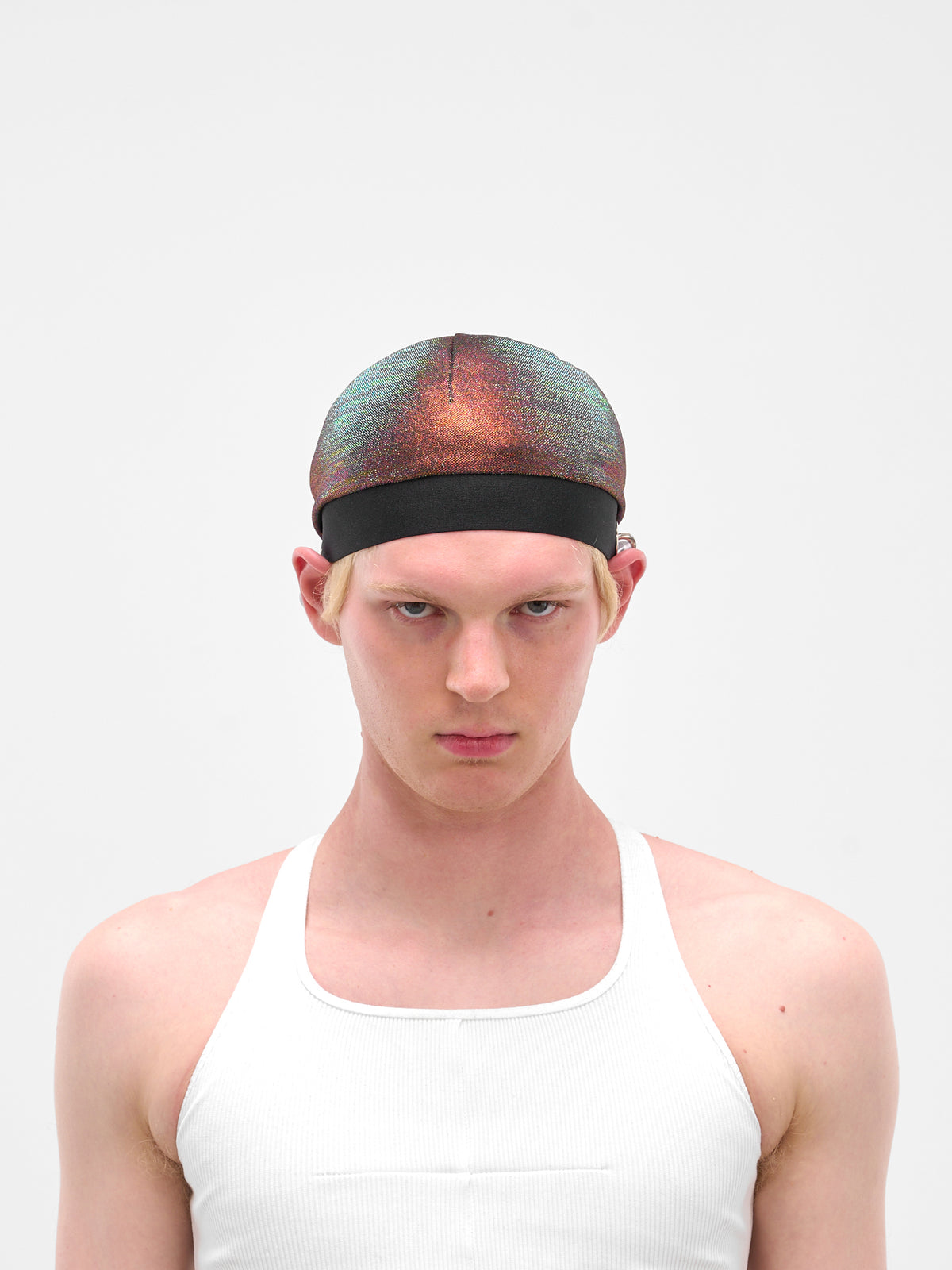 Orange Stretch Skull Cap Beanie (FLAW25WMBN-ORANGE)