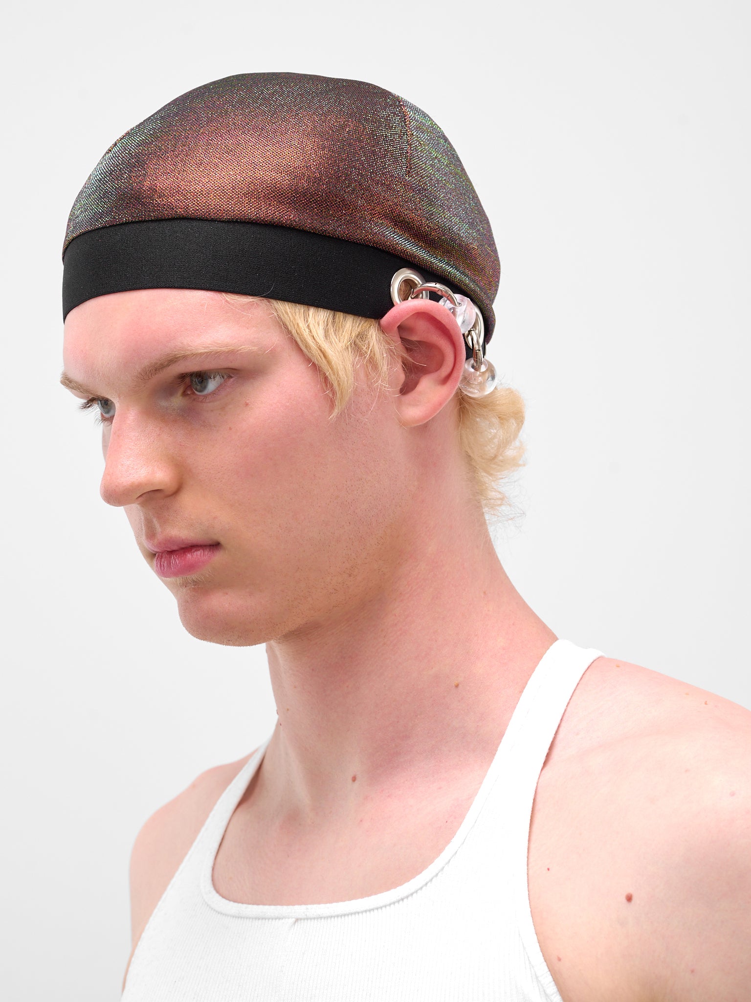 Orange Stretch Skull Cap Beanie (FLAW25WMBN-ORANGE)