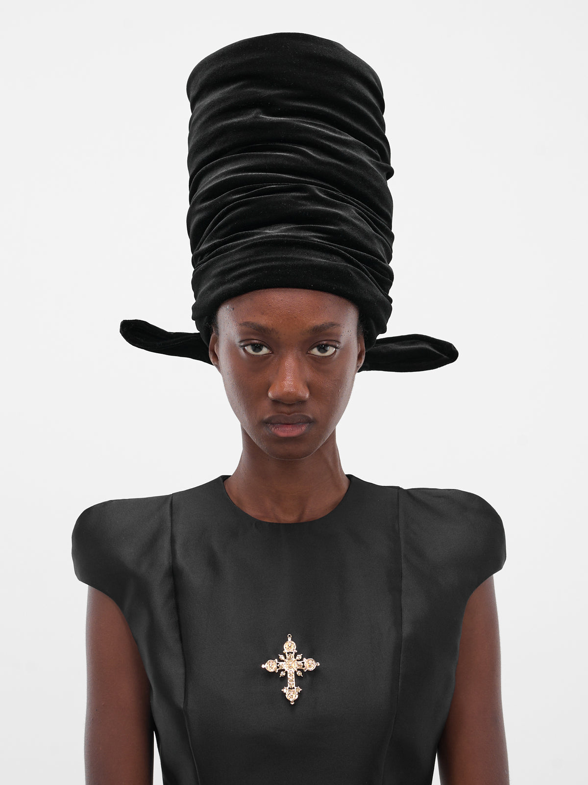Black Barrel Come Tall Hat (FLAW25WWBRLHT-BLACK)
