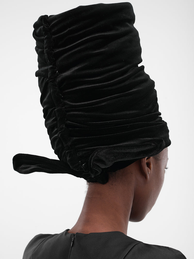 Black Barrel Come Tall Hat (FLAW25WWBRLHT-BLACK)