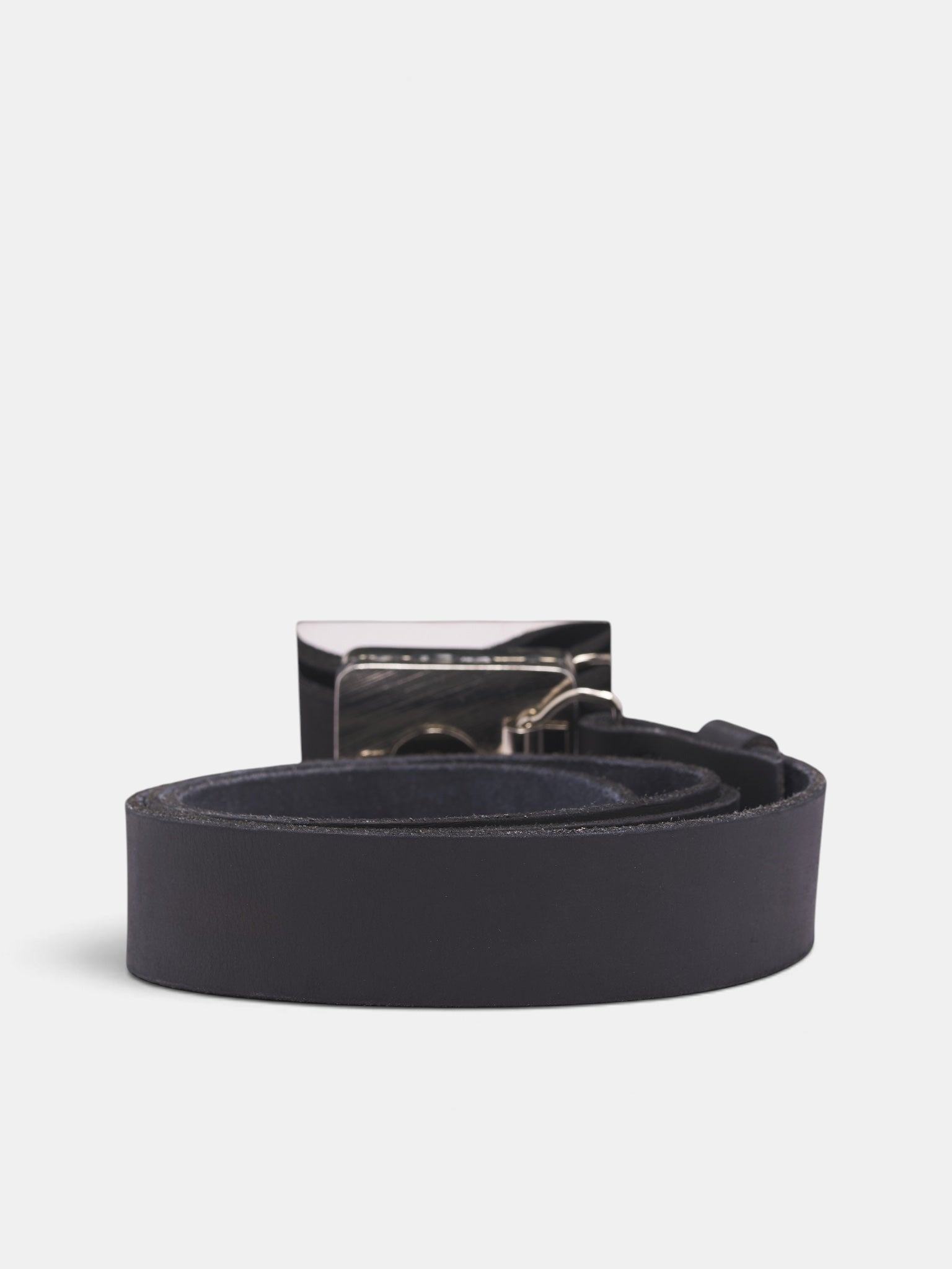 Black Leather Jamaica Belt (FLAW26ACLR-BLACK)