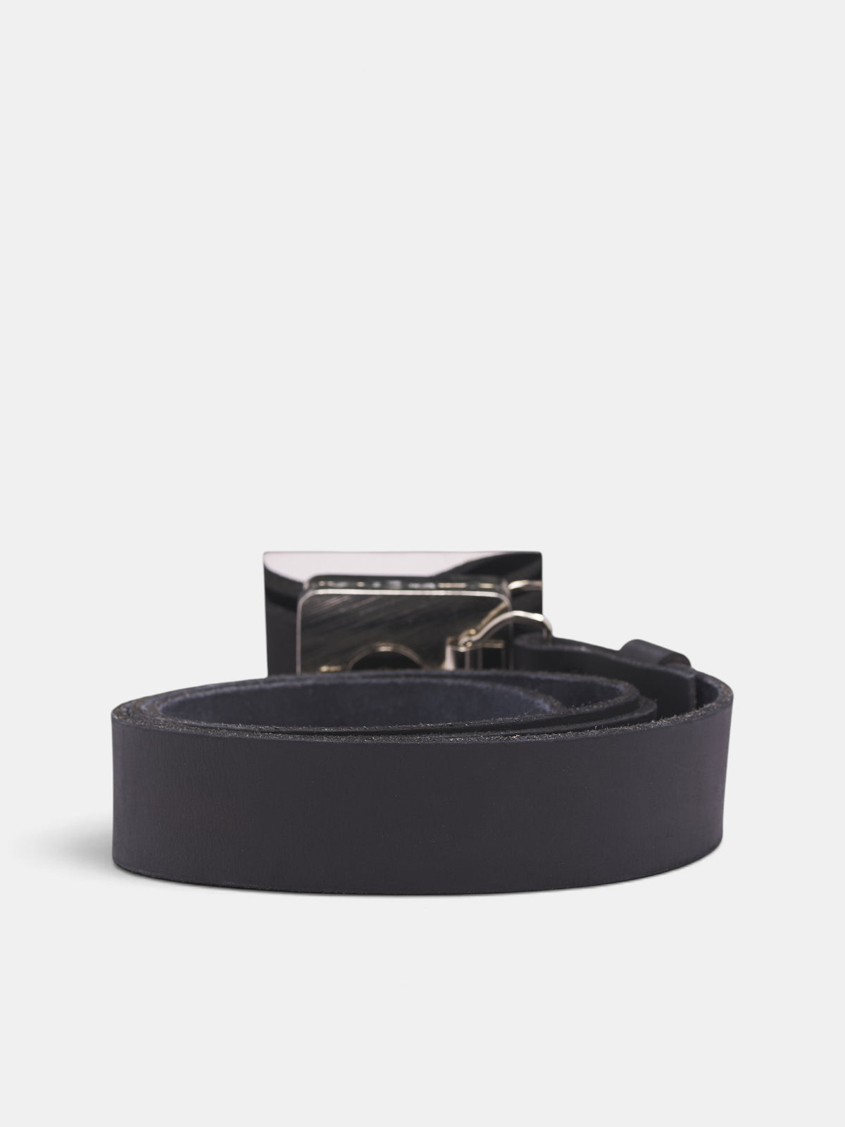 Black Leather Jamaica Belt (FLAW26ACLR-BLACK)