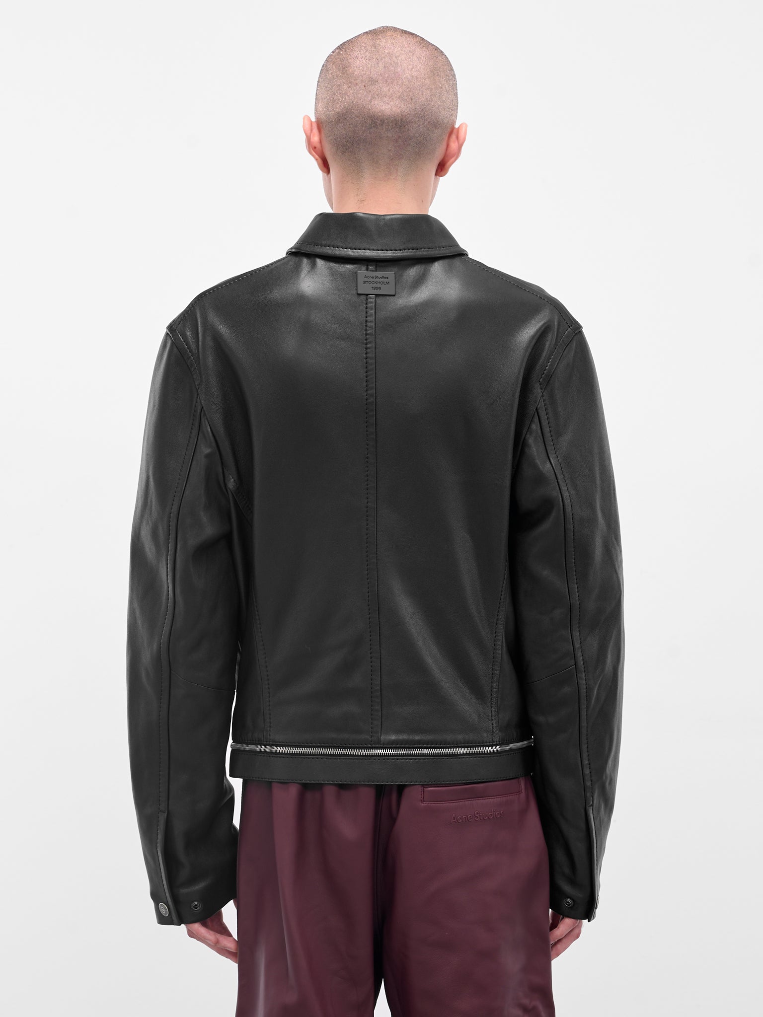 ACNE STUDIOS  Leather Zip Jacket | H.Lorenzo - back