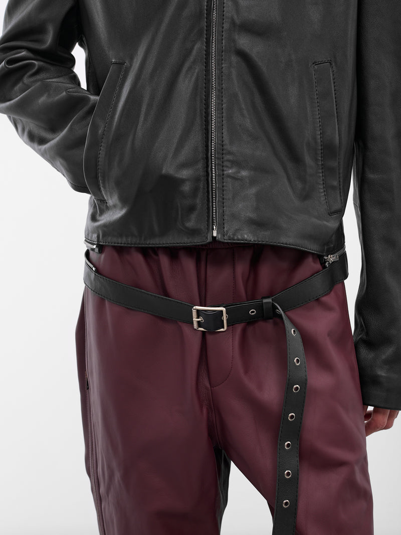 ACNE STUDIOS  Leather Zip Jacket | H.Lorenzo - detail 1