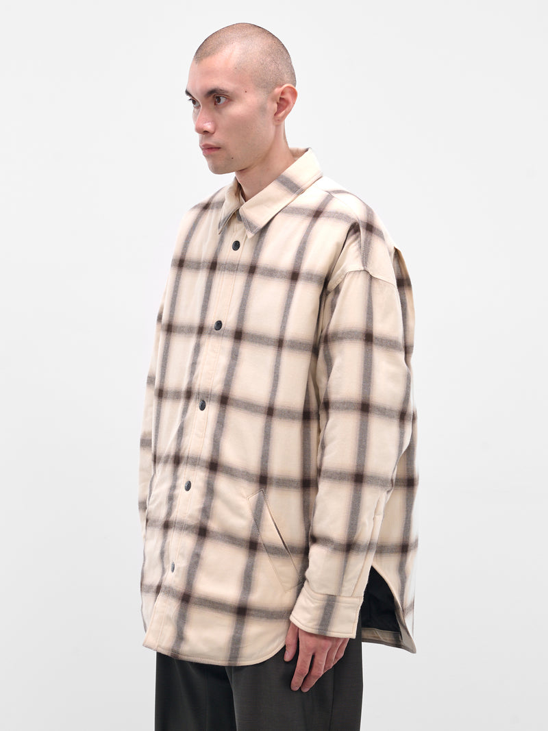 ACNE STUDIOS Flannel Button-Up Shirt | H.Lorenzo - side