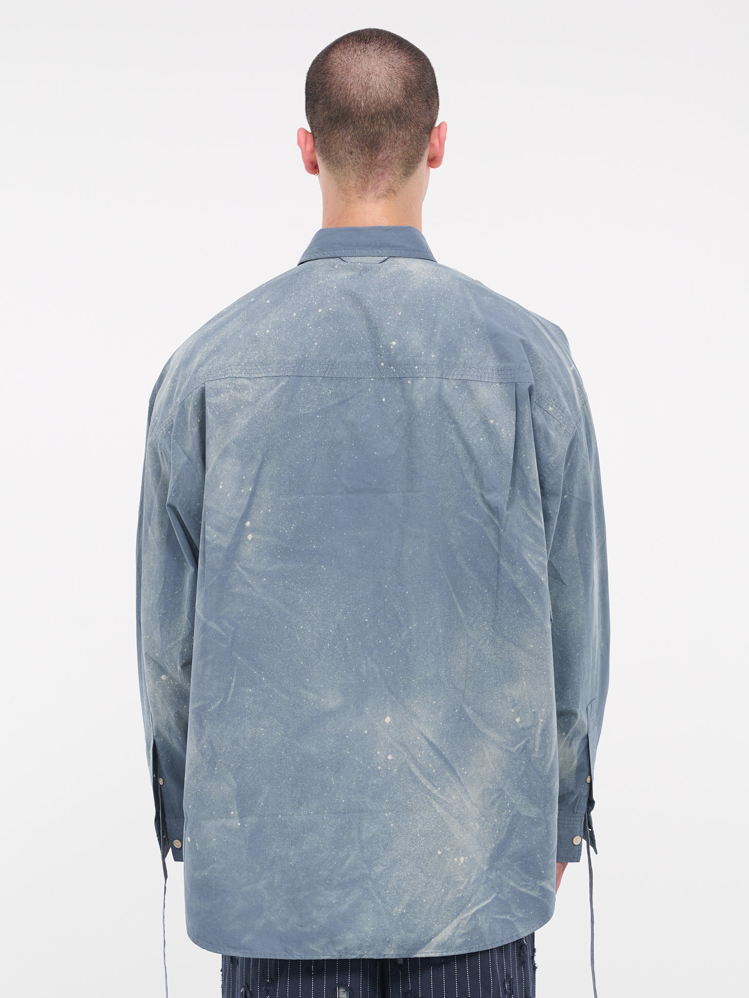 Sprayed Shirt (FN-MN-SHIR000685-MID-BLUE)