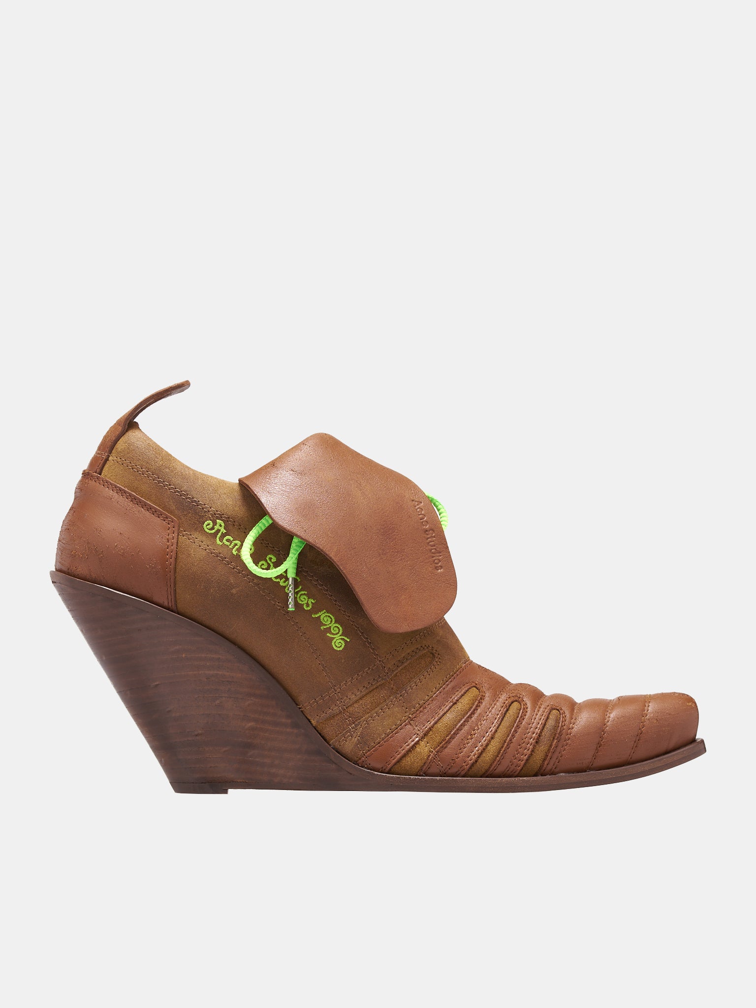 Wedge Boots (FN-MN-SHOE000250-MULTI-BROWN)