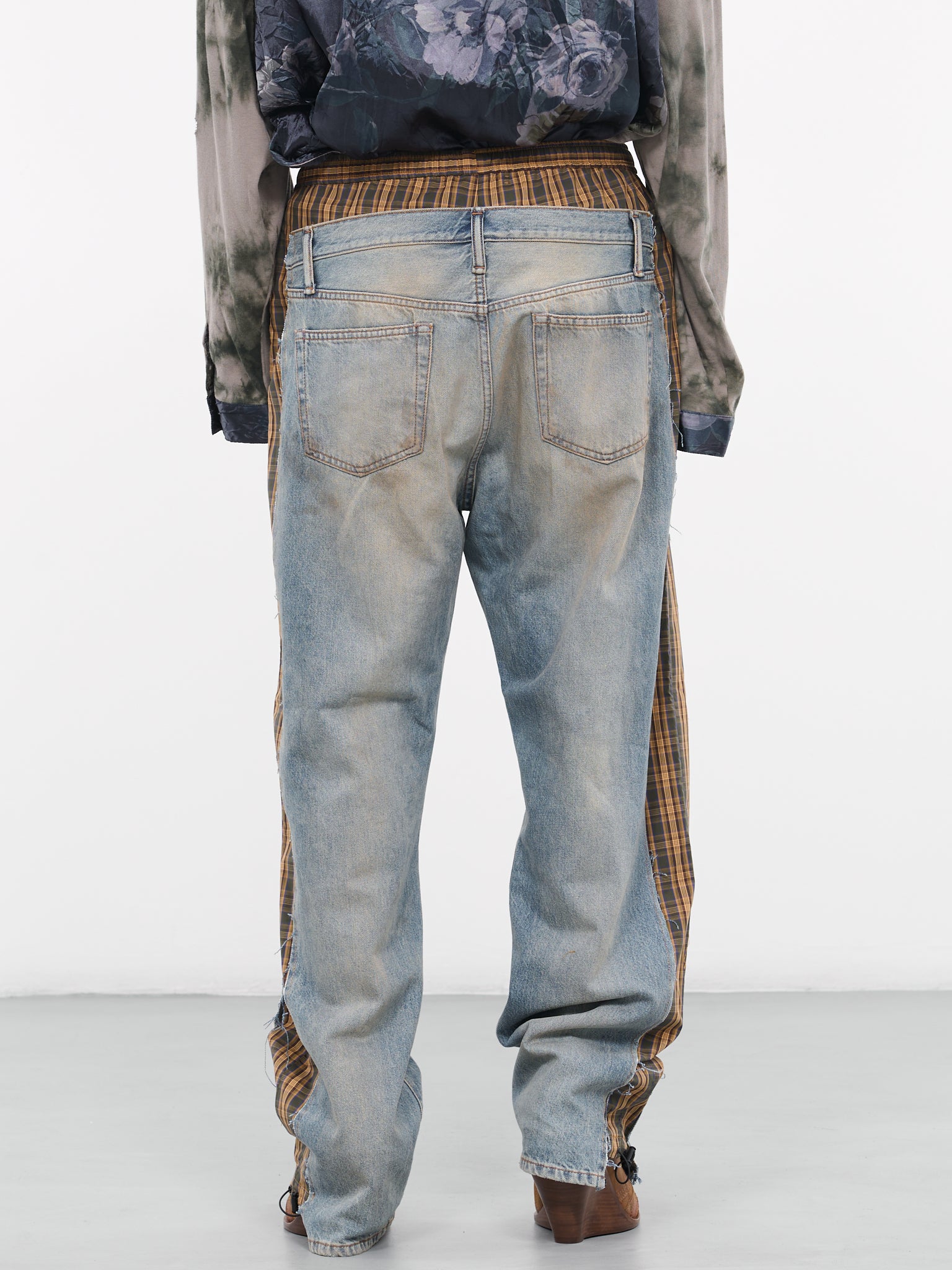 Check Jeans (FN-MN-TROU000890-MID-BLUE)