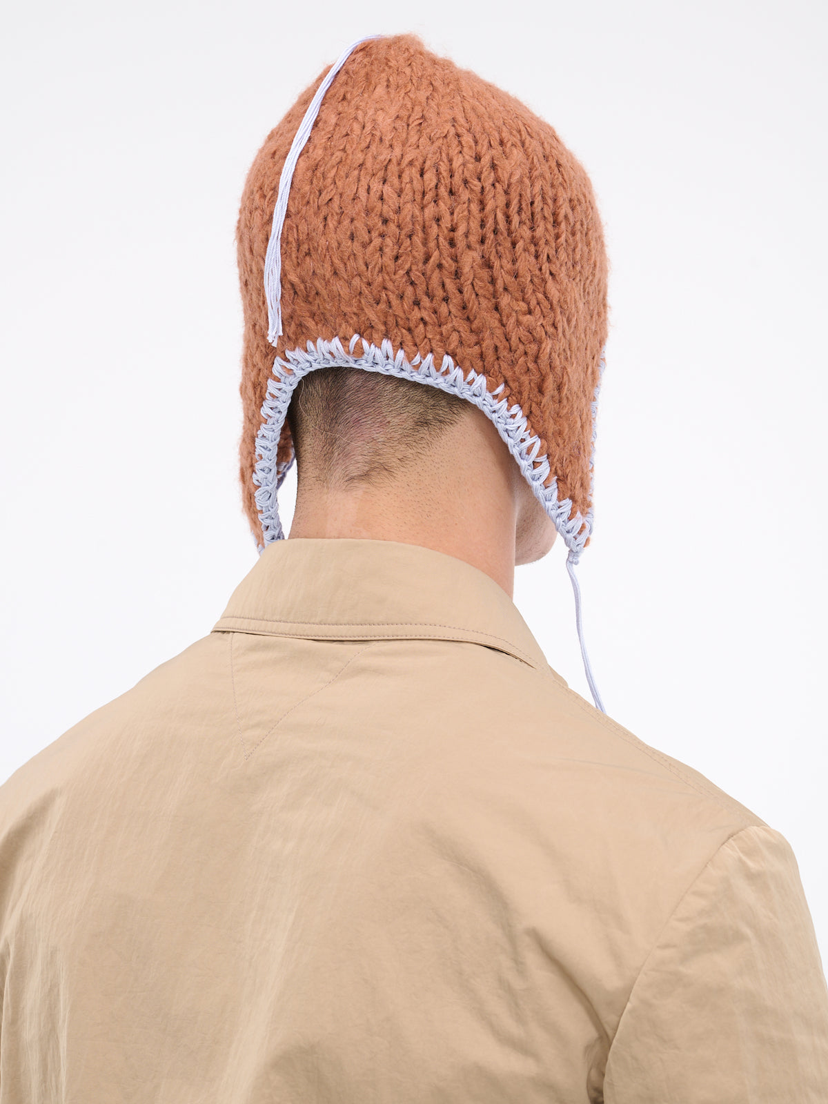 Knit Hat (FN-UX-HATS000230-GINGER-BROWN)