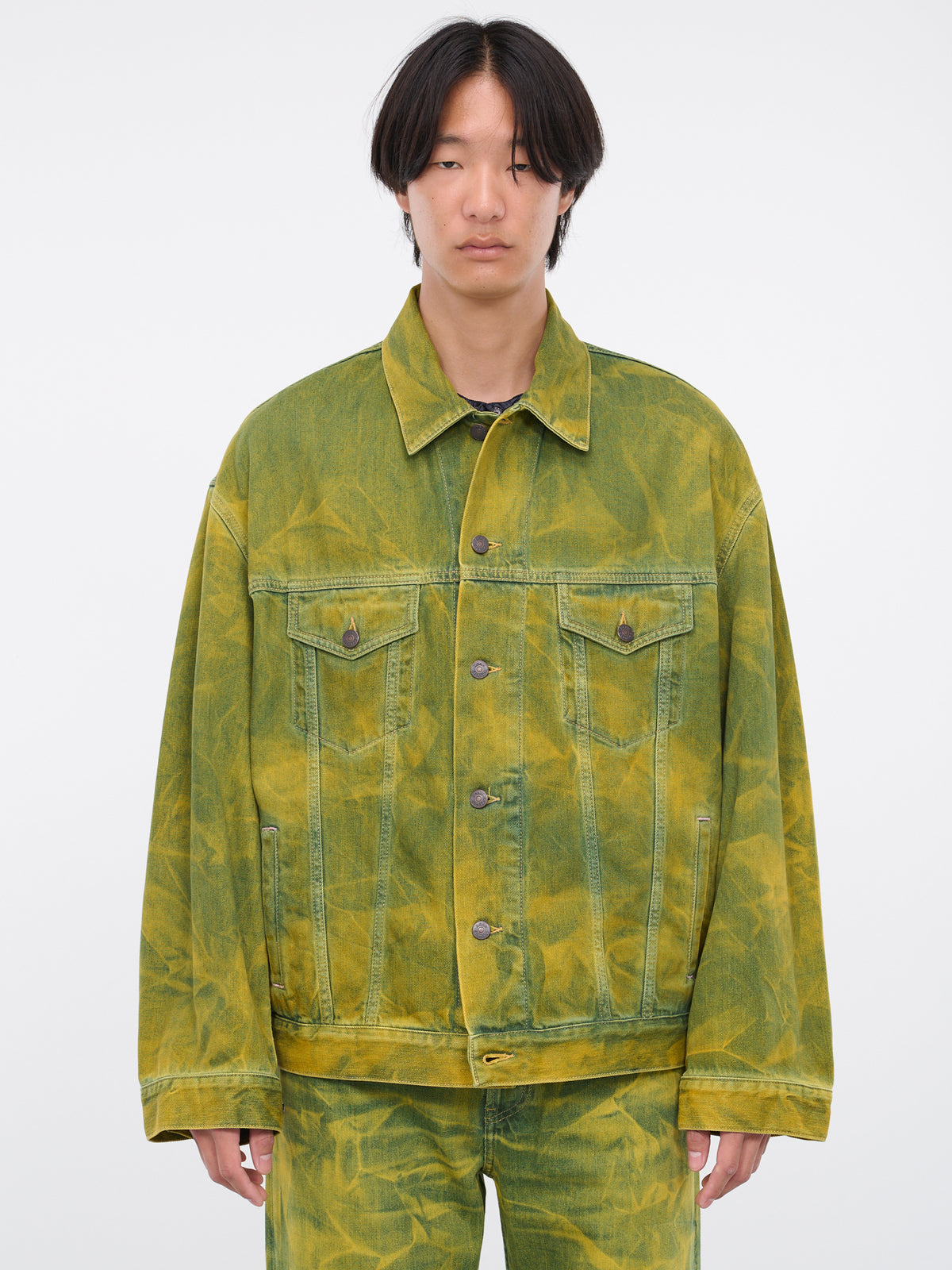 Oversized Denim Jacket (FN-UX-OUTW000035-INDIGO-BLUE)