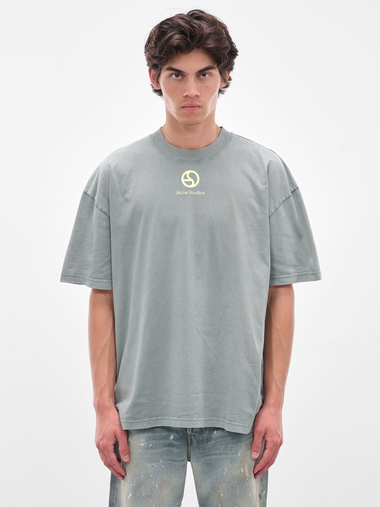 Mint Green Logo Tee (FN-UX-TSHI000133-MINT-GREEN)
