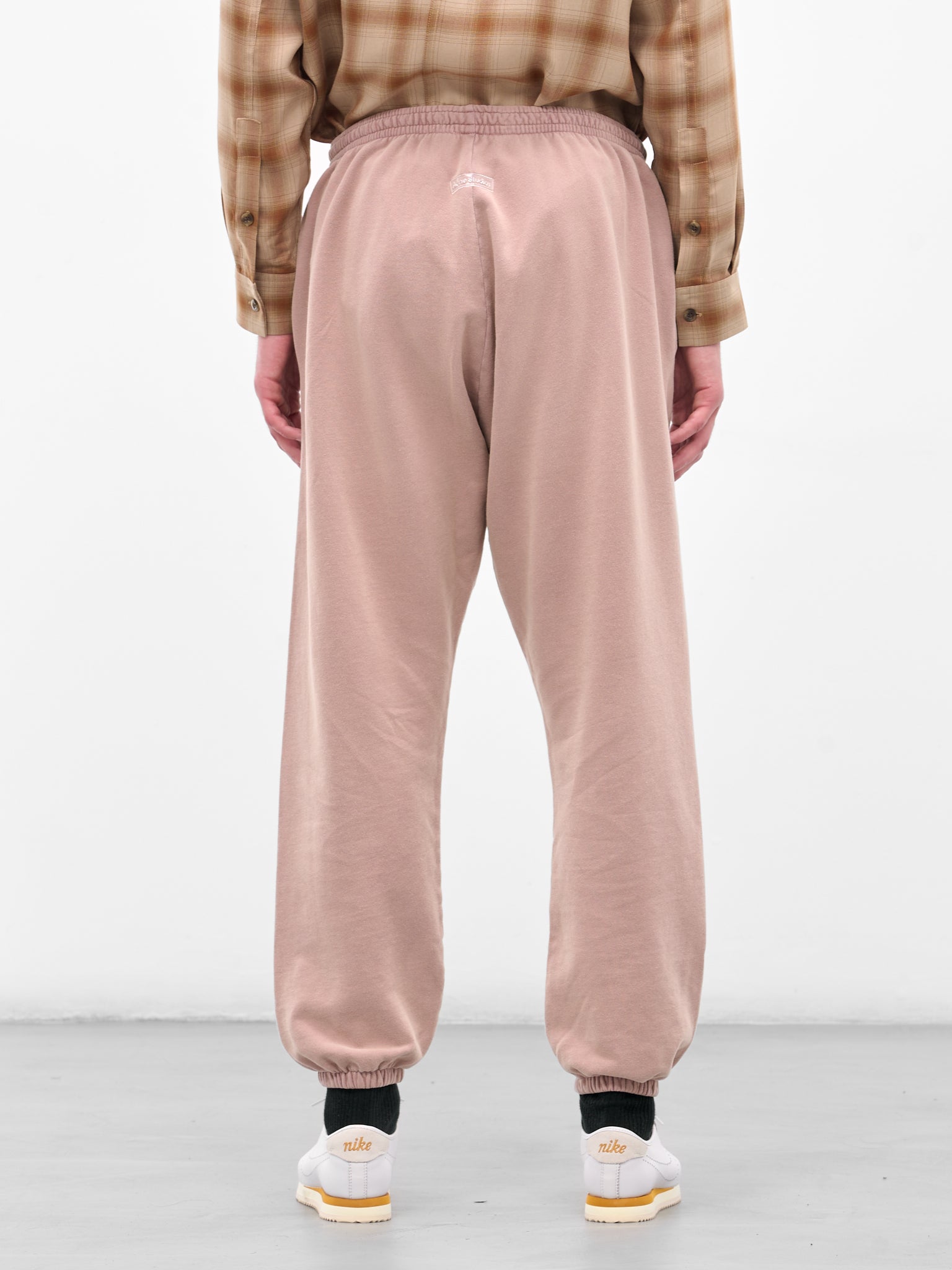Lavender Cotton Elastic Jogger Sweatpants (FN-UX-TROU00015-LAVANDER)