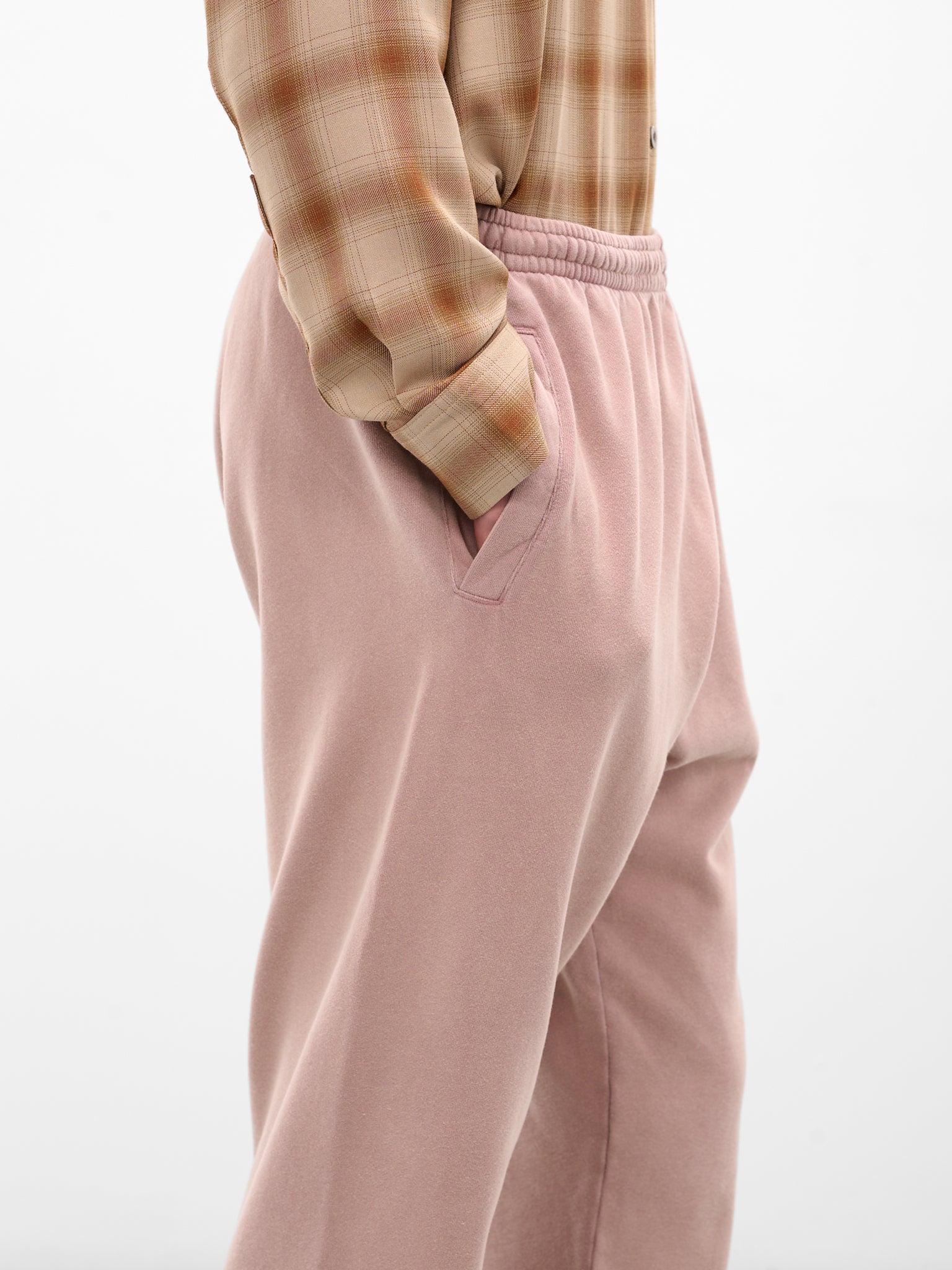 Lavender Cotton Elastic Jogger Sweatpants (FN-UX-TROU00015-LAVANDER)
