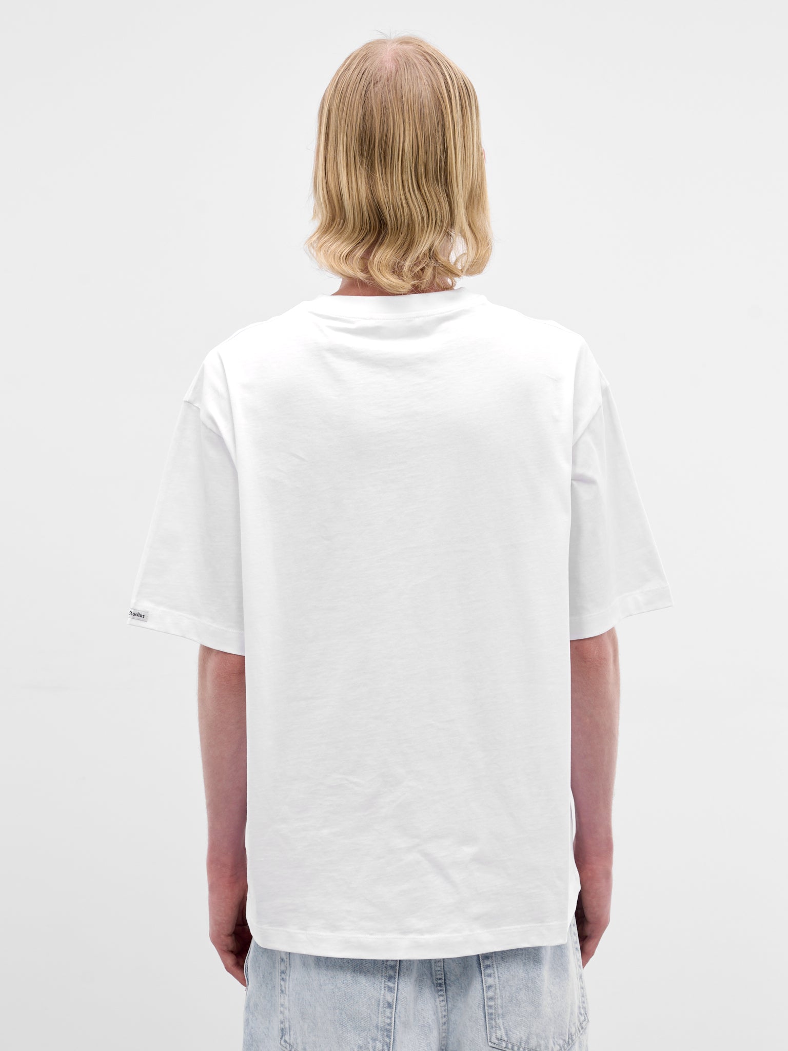 White Oversized Cotton Tee (FN-UX-TSHI000254-OPTIC-WHITE)