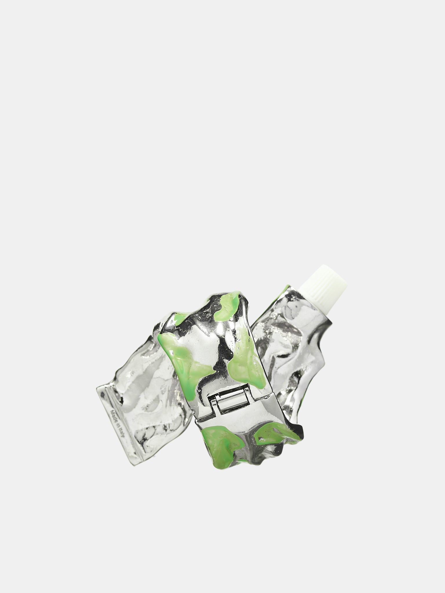 Paint Tube Bracelet (FN-UX-JEWE000453-SILVER-GREEN)