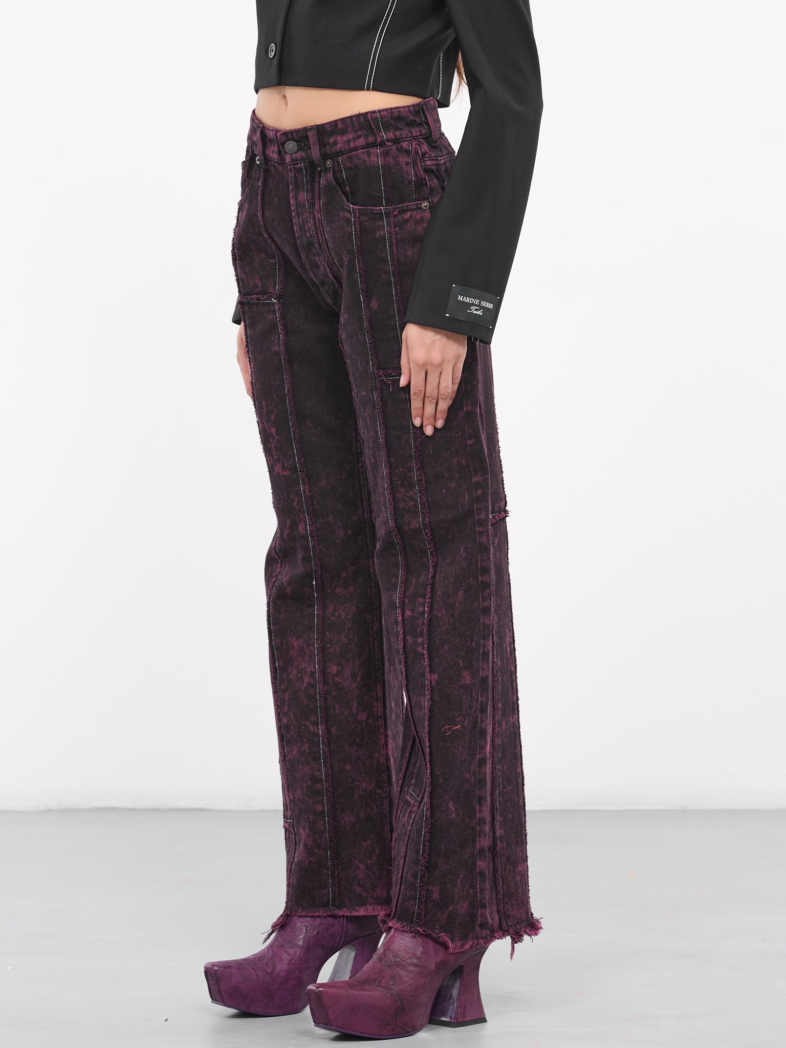 2021 Jeans (FN-WN-5PKT000319-BLACK-WINE-RE)