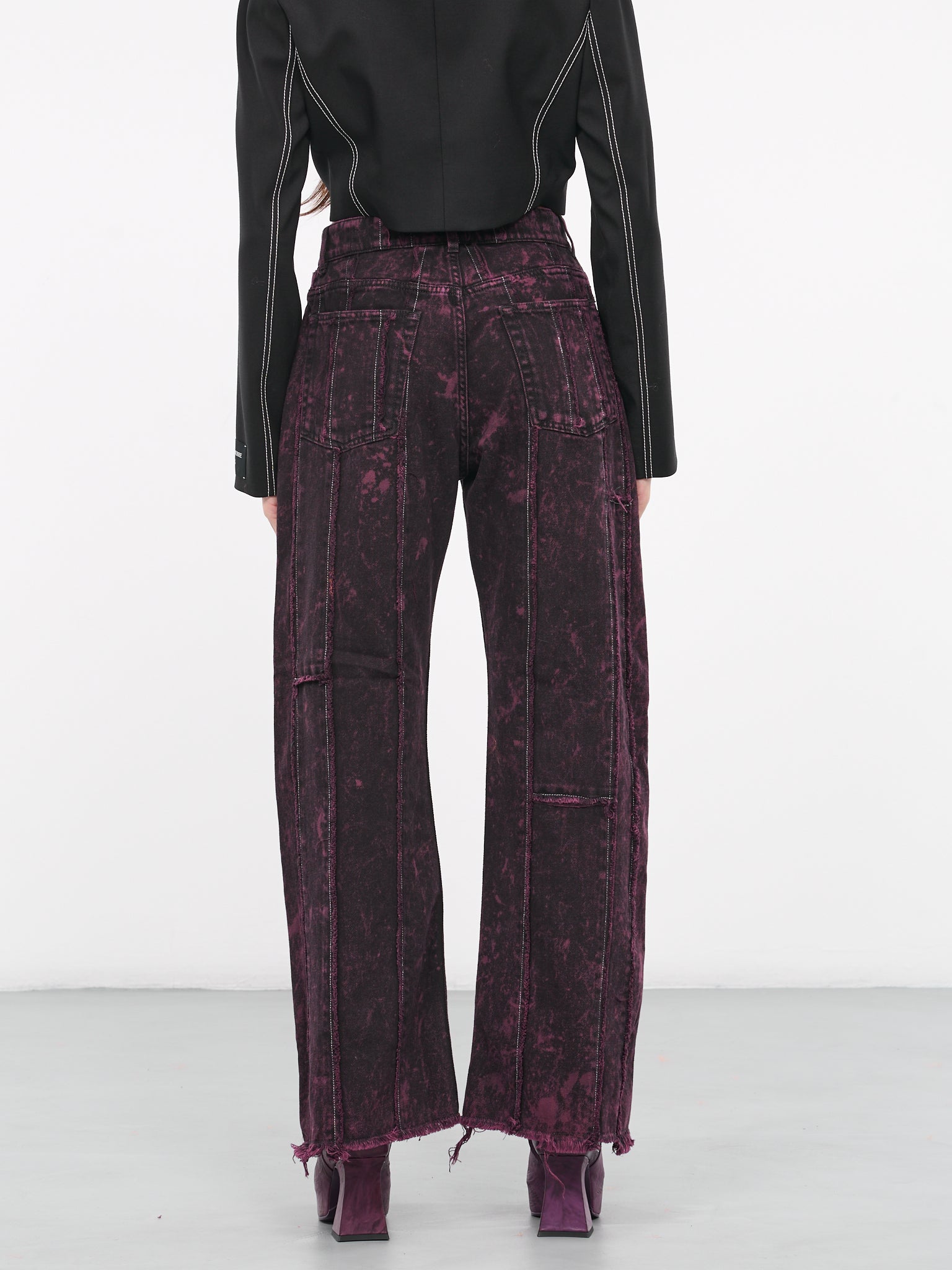 2021 Jeans (FN-WN-5PKT000319-BLACK-WINE-RE)