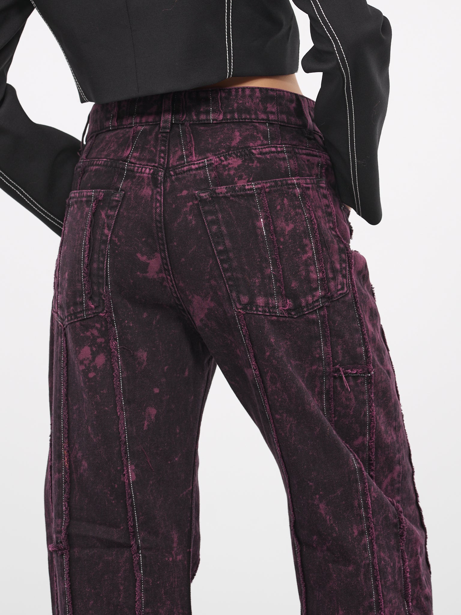 2021 Jeans (FN-WN-5PKT000319-BLACK-WINE-RE)