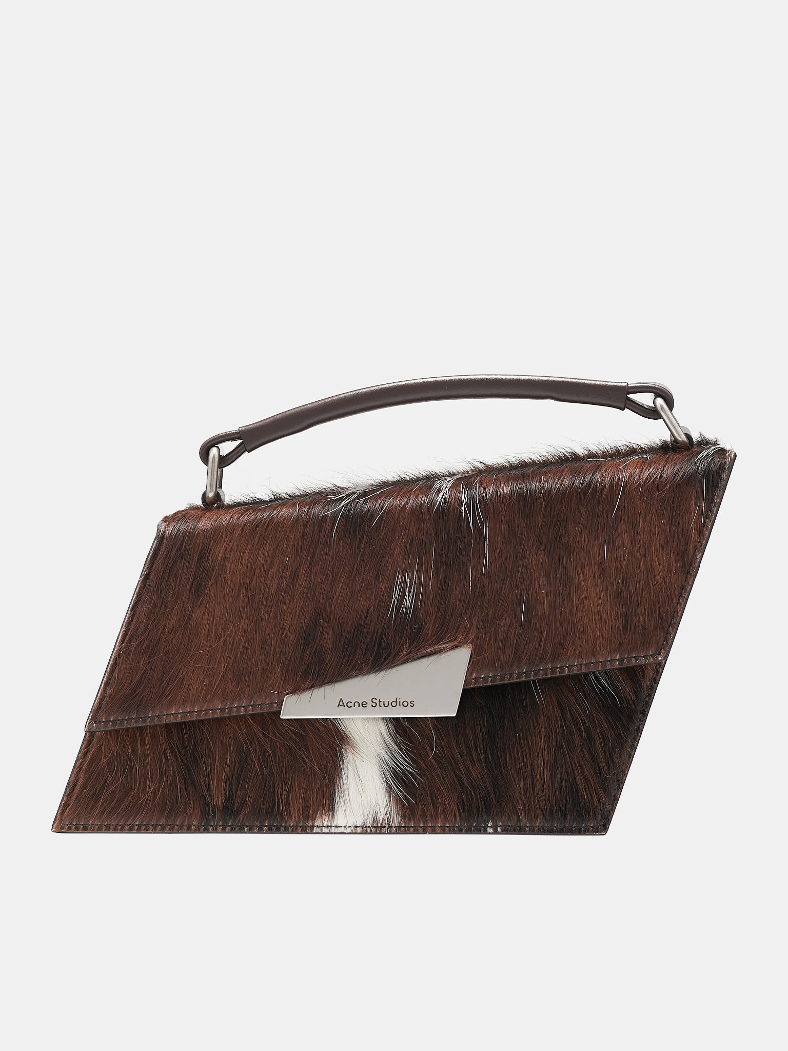 Distortion Mini Bag (FN-WN-BAGS000326-MULTI-BROWN)