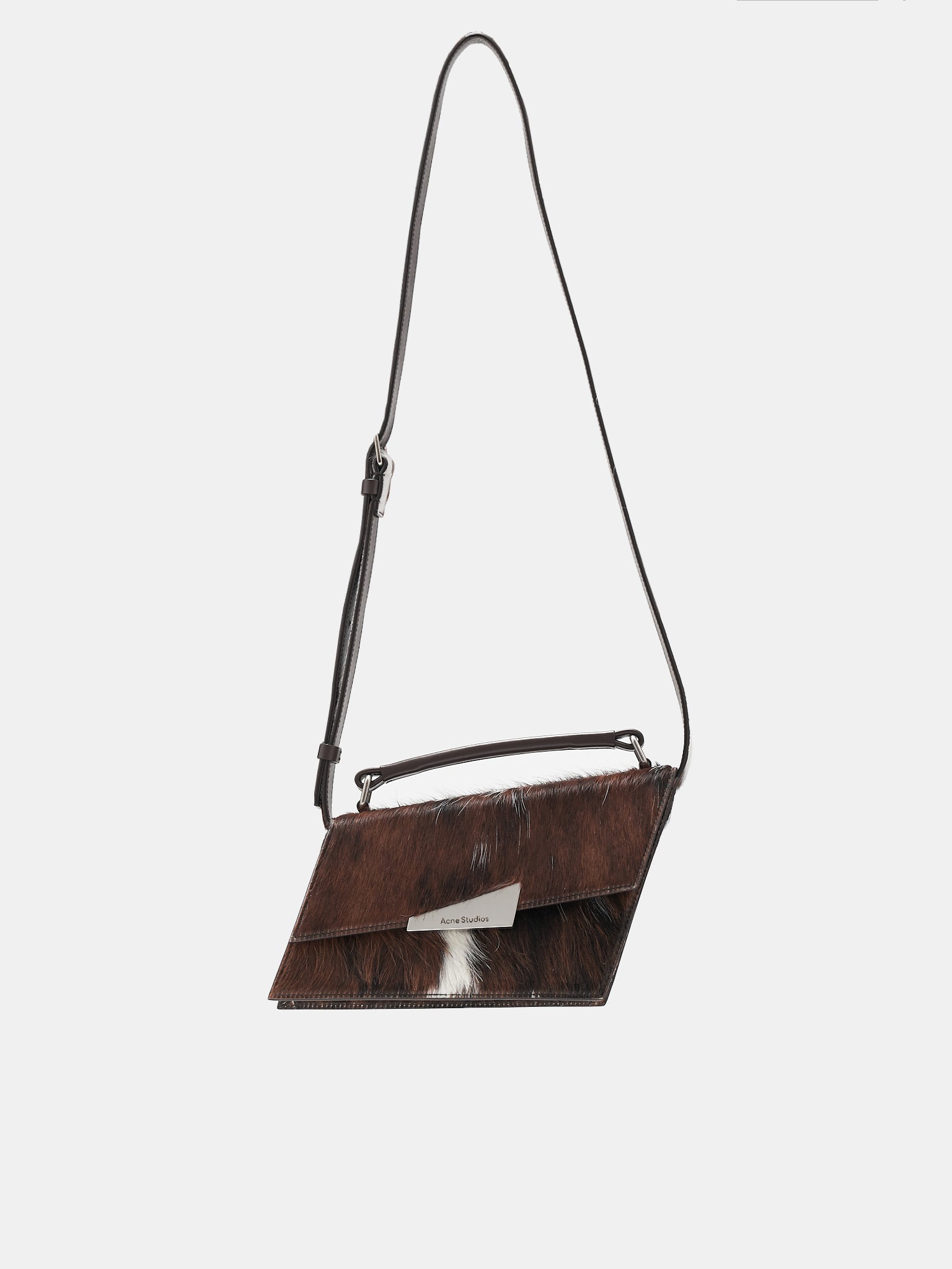 Distortion Mini Bag (FN-WN-BAGS000326-MULTI-BROWN)