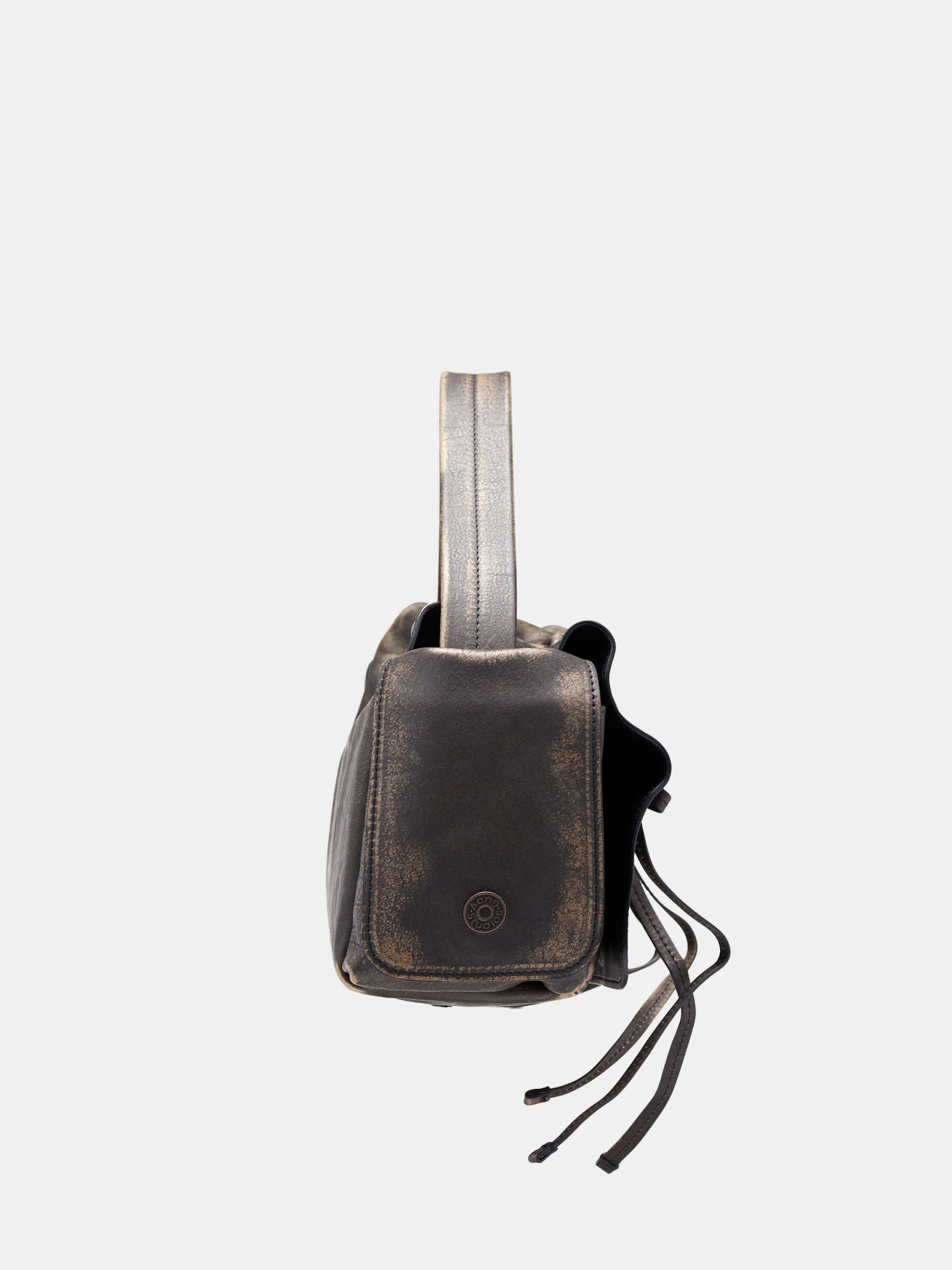 Multi-Pocket Bag (FN-WN-BAGS000362-BLACK-BEIGE)