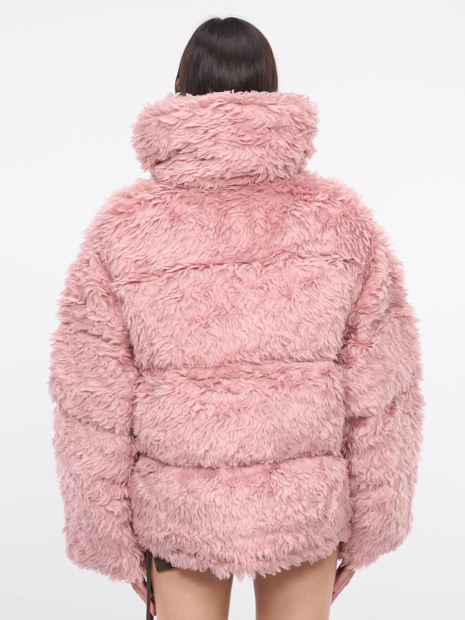 Furry Puffer Jacket (FN-WN-OUTW000849-BLOSSOM-PINK)