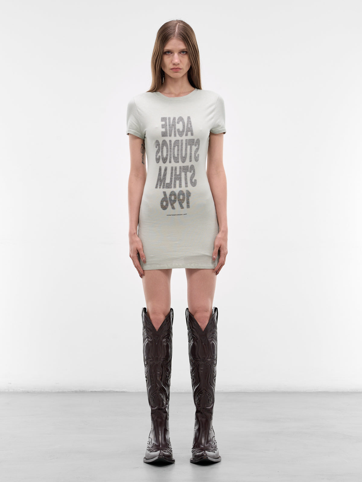 Layered Jersey Graphic Tee (FN-WN-TSHI000844-COLD-GREY)