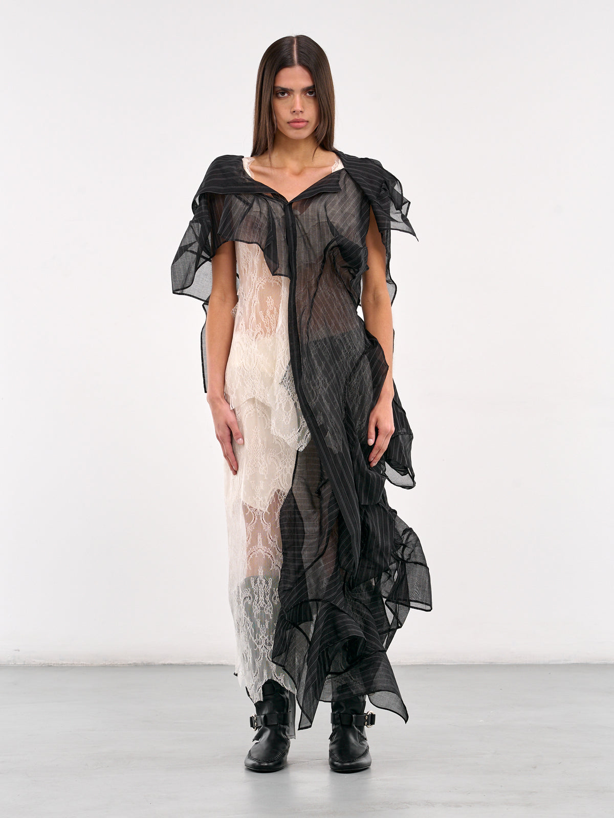 Lace 3D Blouse (FP-B16-824-1-BLACK)
