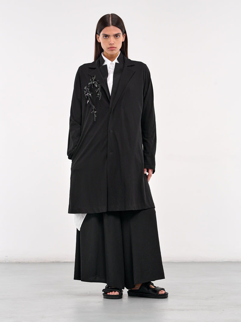 Dawn HAORI SHIRT BOLERO ブラック ¥24,200 その他ブランド(ソノタブランド) / DAWN/HAORI SHIRT BOLERO