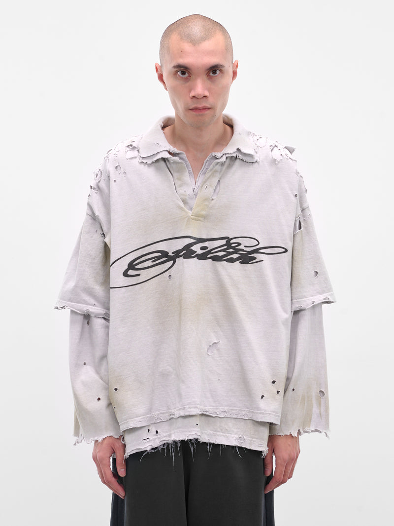ASLAN WORLD Filth Tee | H.Lorenzo - front