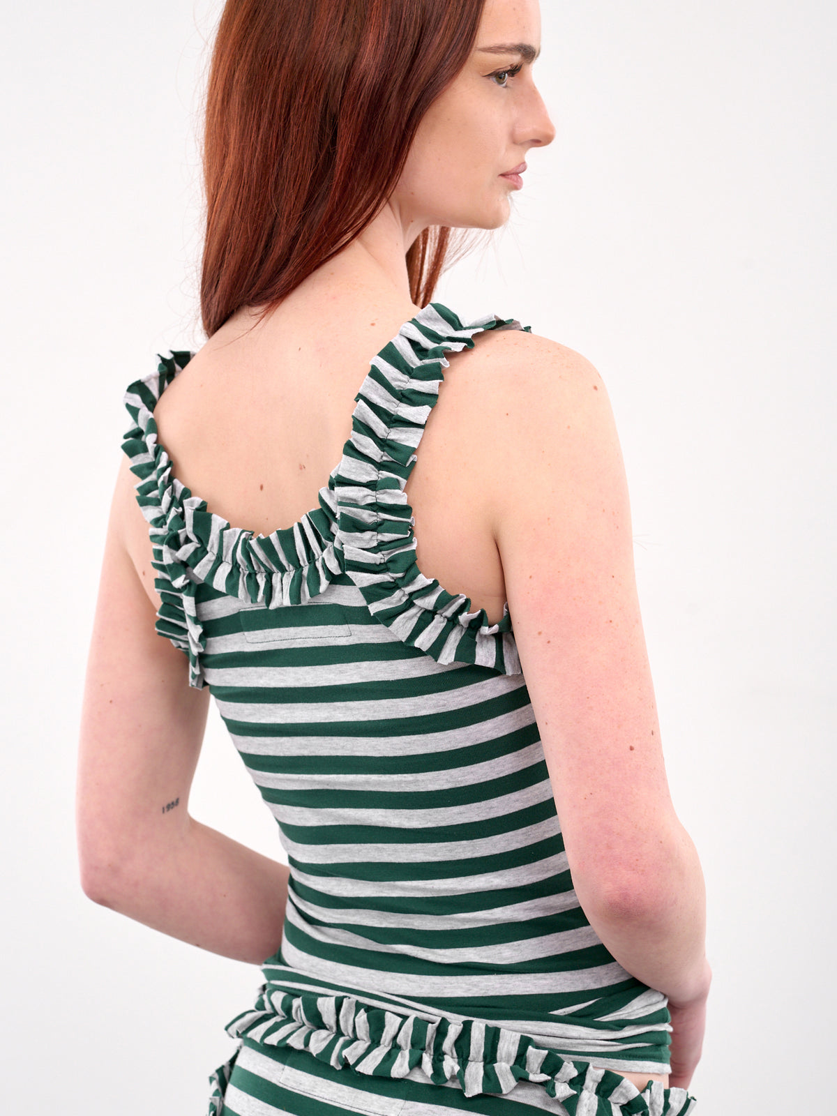 Frilly Tank (FRILLY-TANK-GREEN)