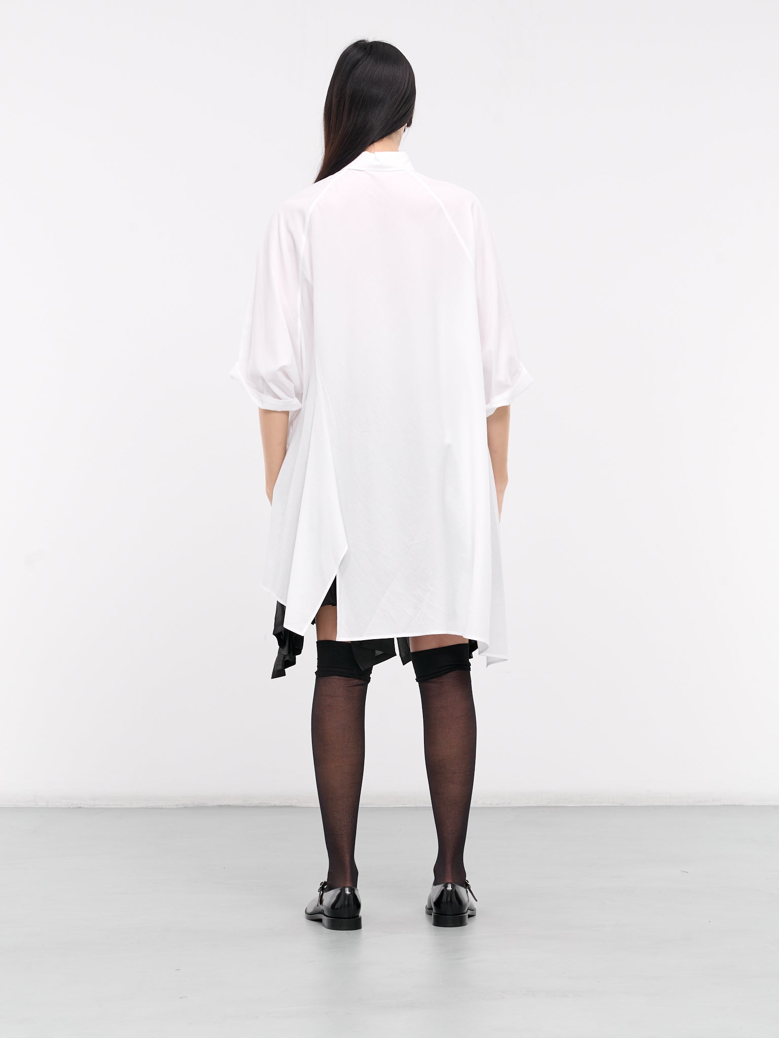 Raglan Sleeve Shirt (FS-B61-013-1-WHITE)