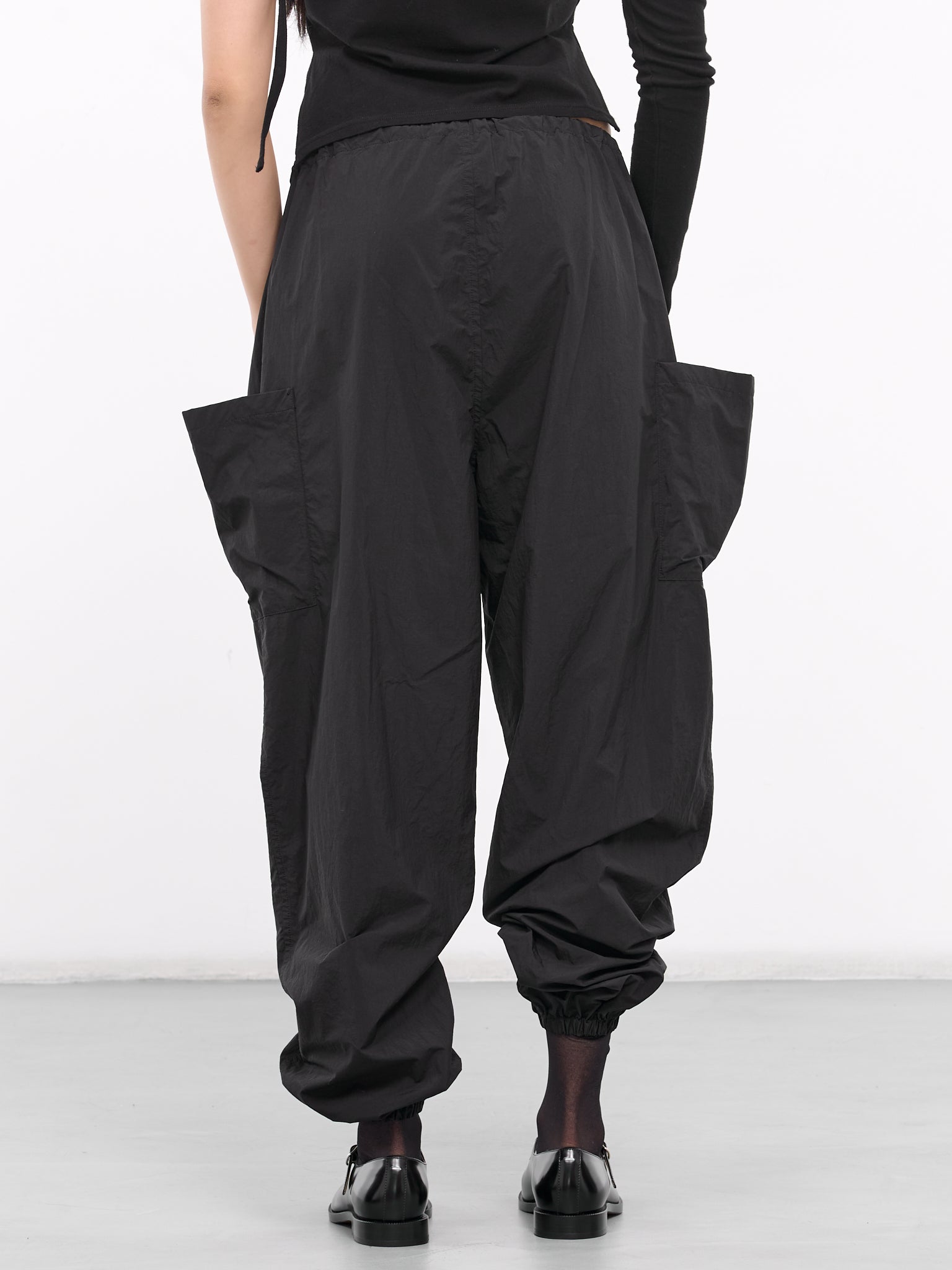 Typewriter Relaxed Pants (FS-P60-501-1-BLACK)