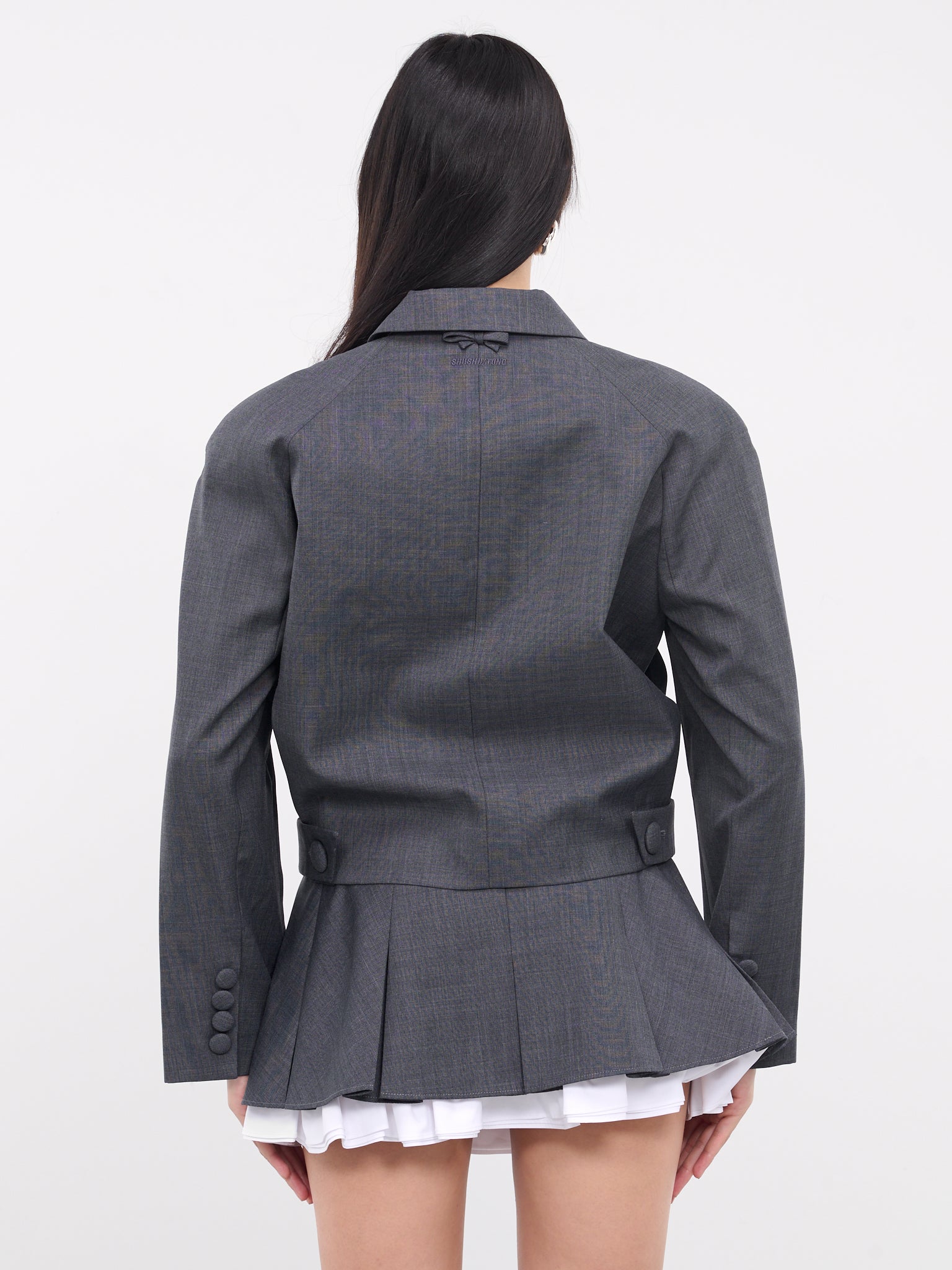 Boxy Jacket (FSDDCO06-WFB714-GREY)