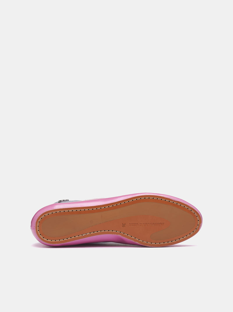 Proxima Short Ballerina Boots (FT03-162-SLATE-BOSSOM-PINK)