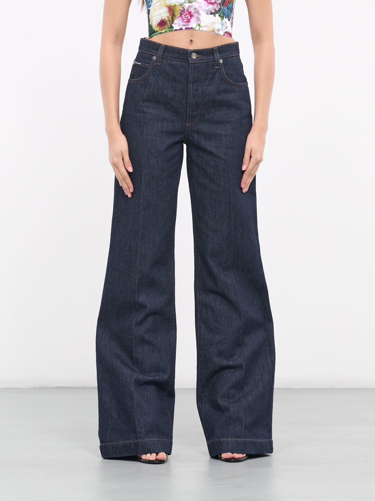 Flared Denim Jeans (FTC3CD-G8KQ2-S9001-MULTI)