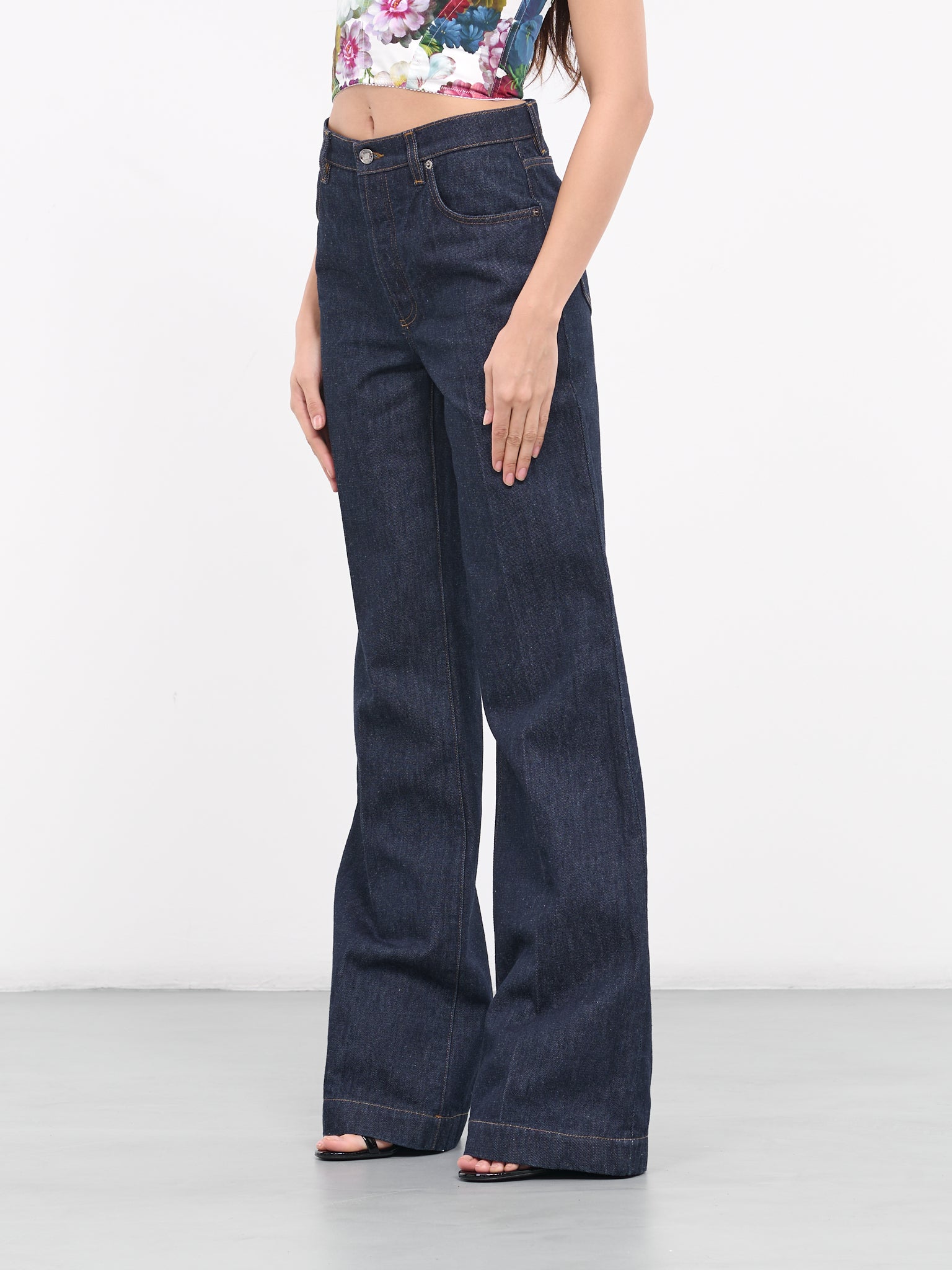 Flared Denim Jeans (FTC3CD-G8KQ2-S9001-MULTI)