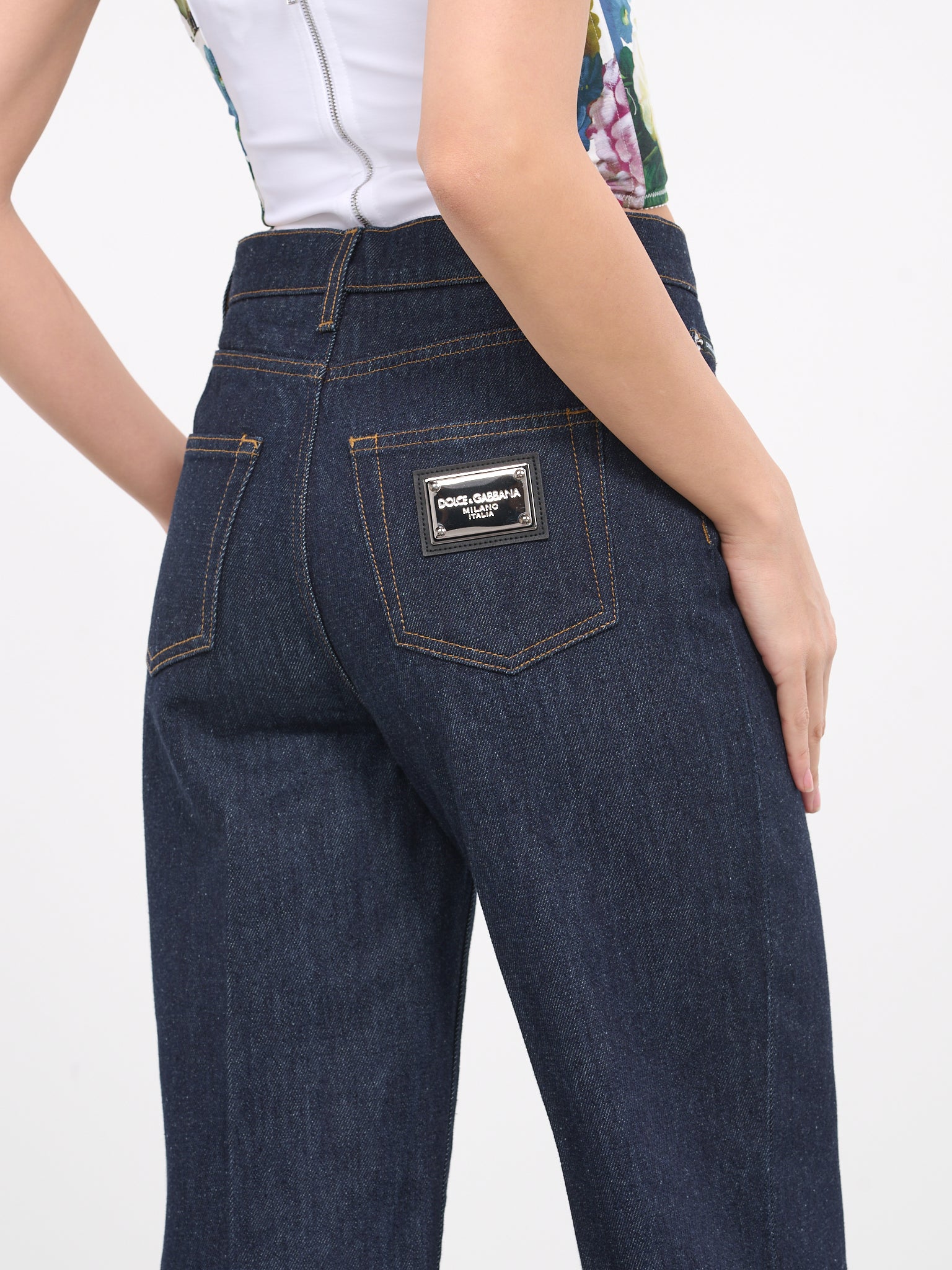 Flared Denim Jeans (FTC3CD-G8KQ2-S9001-MULTI)