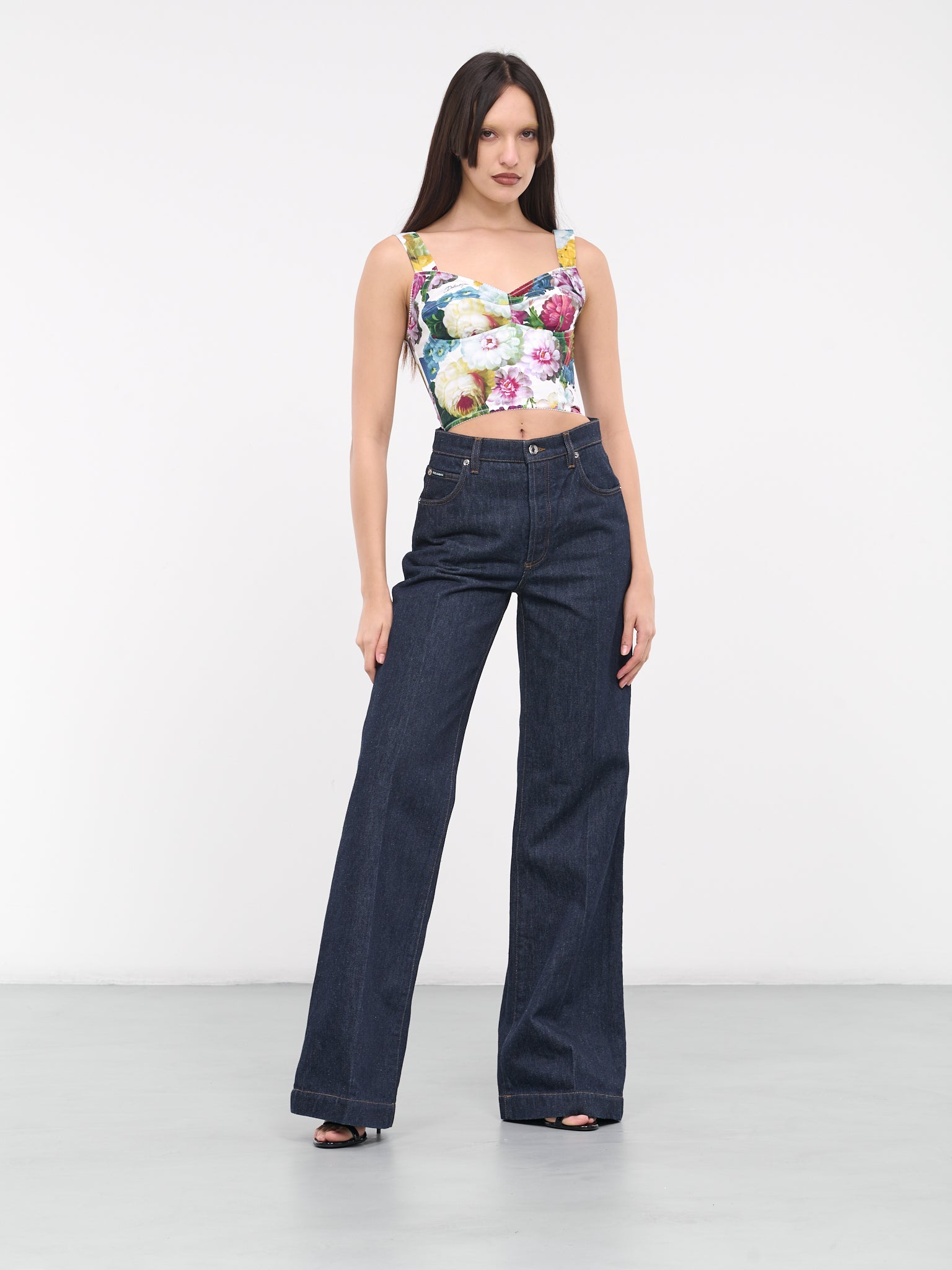 Flared Denim Jeans (FTC3CD-G8KQ2-S9001-MULTI)