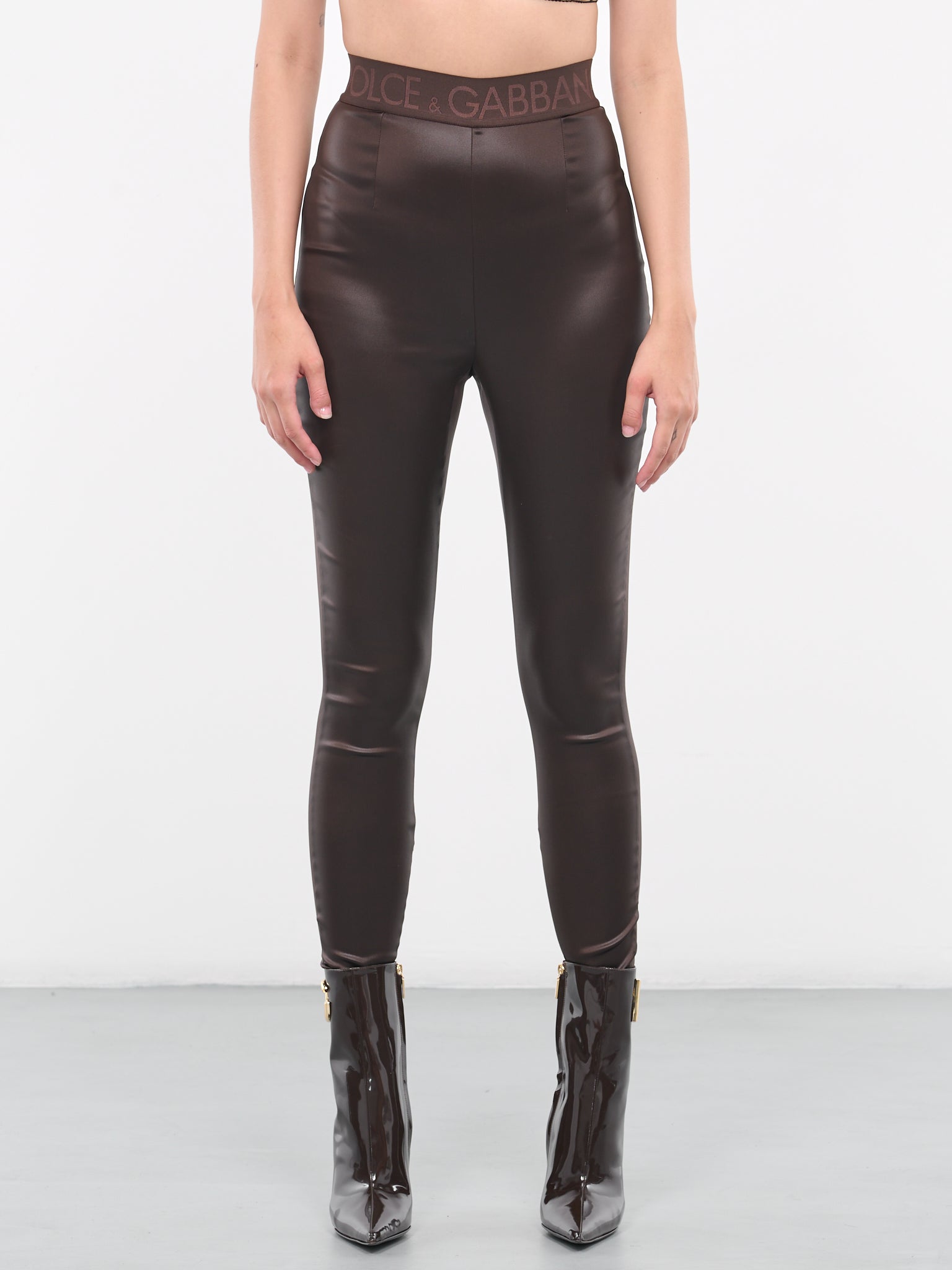 Satin Leggings (FTCNAT-FURMV-M1512-DARK-BROWN)